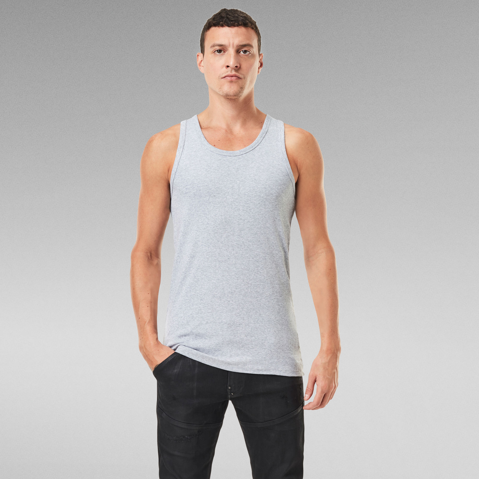 Base Tanktop 2 Pack | Grey | G-Star RAW®