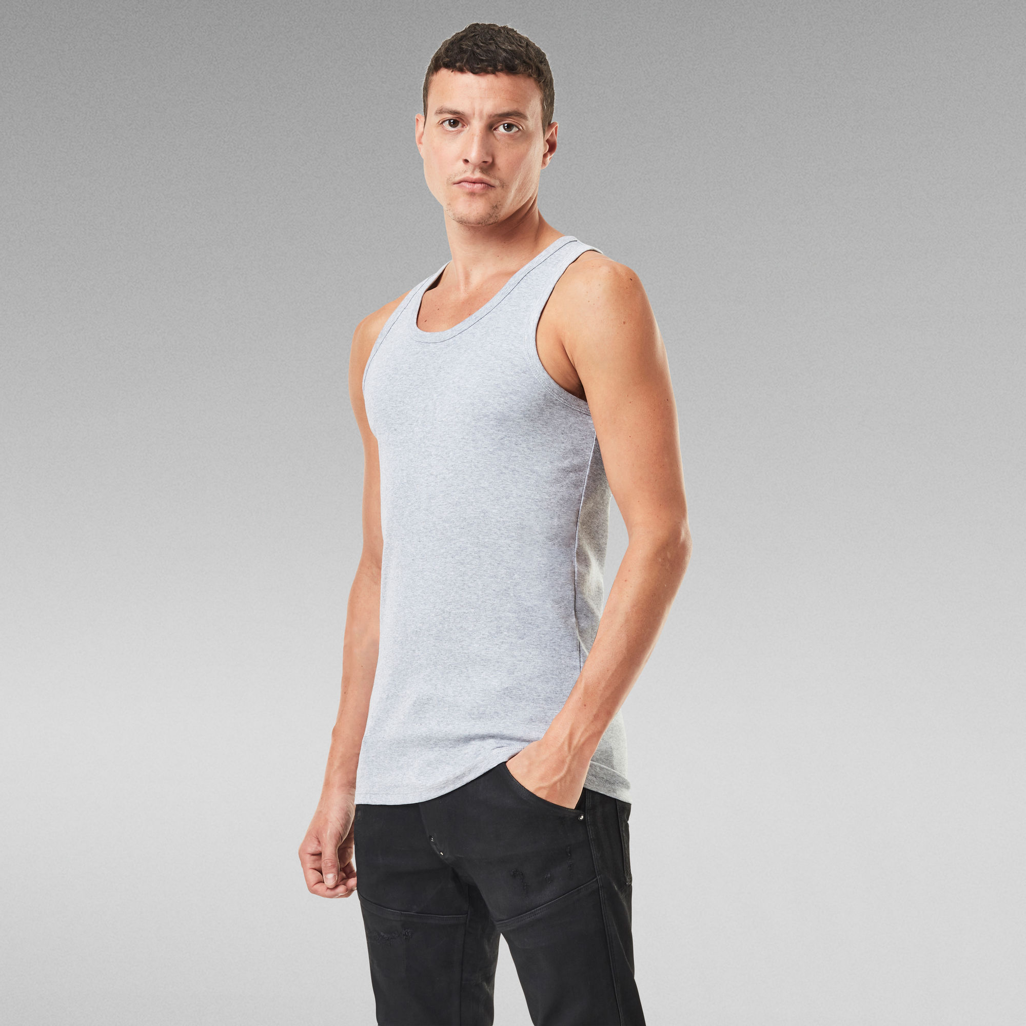 Base Tanktop 2 Pack | Grey | G-Star RAW®