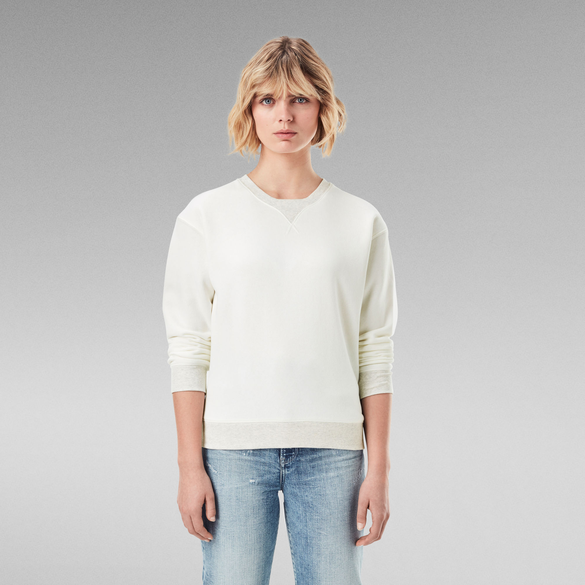 Premium Core Sweater | White | G-Star RAW®