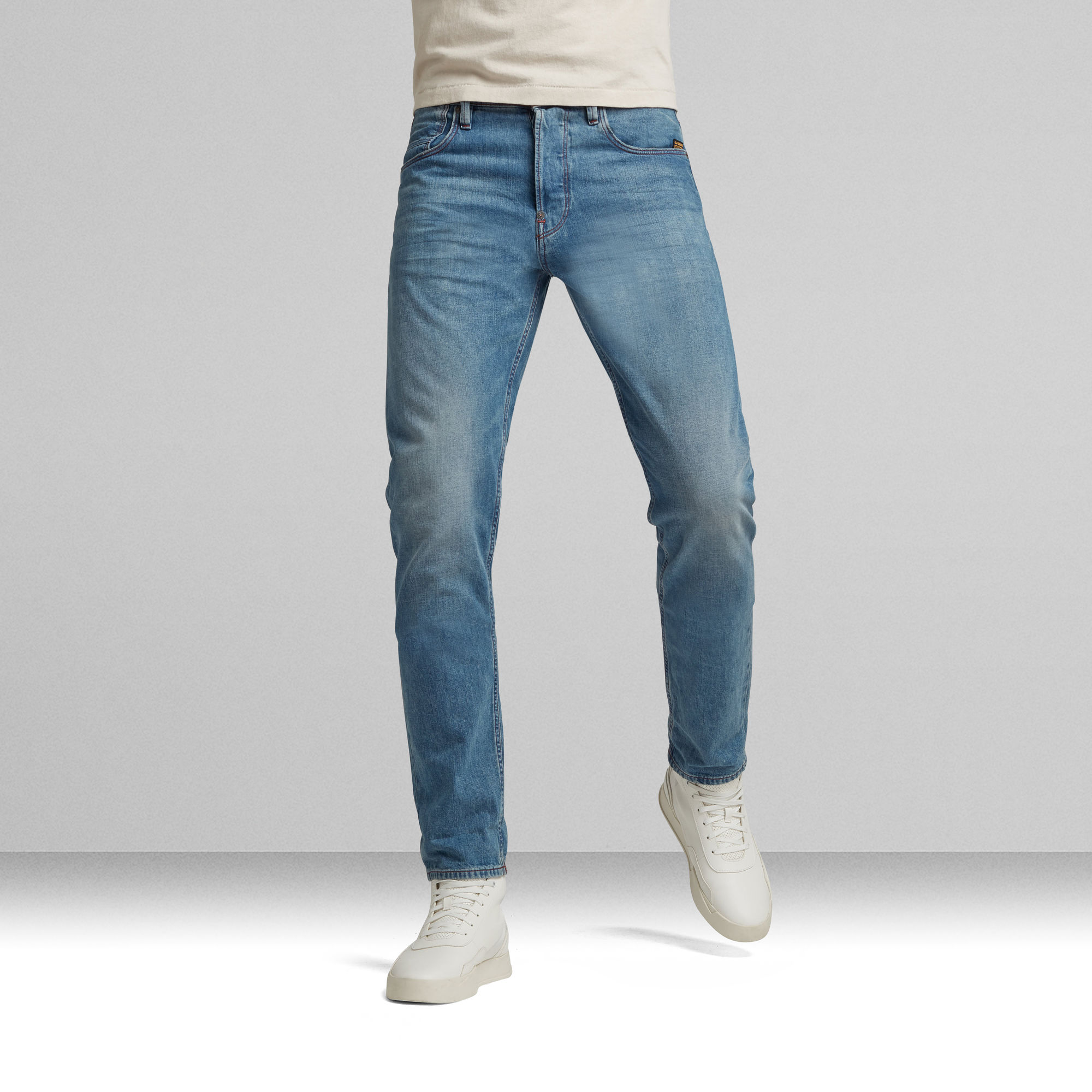 Alum Relaxed Tapered Jeans | Medium blue | G-Star RAW®