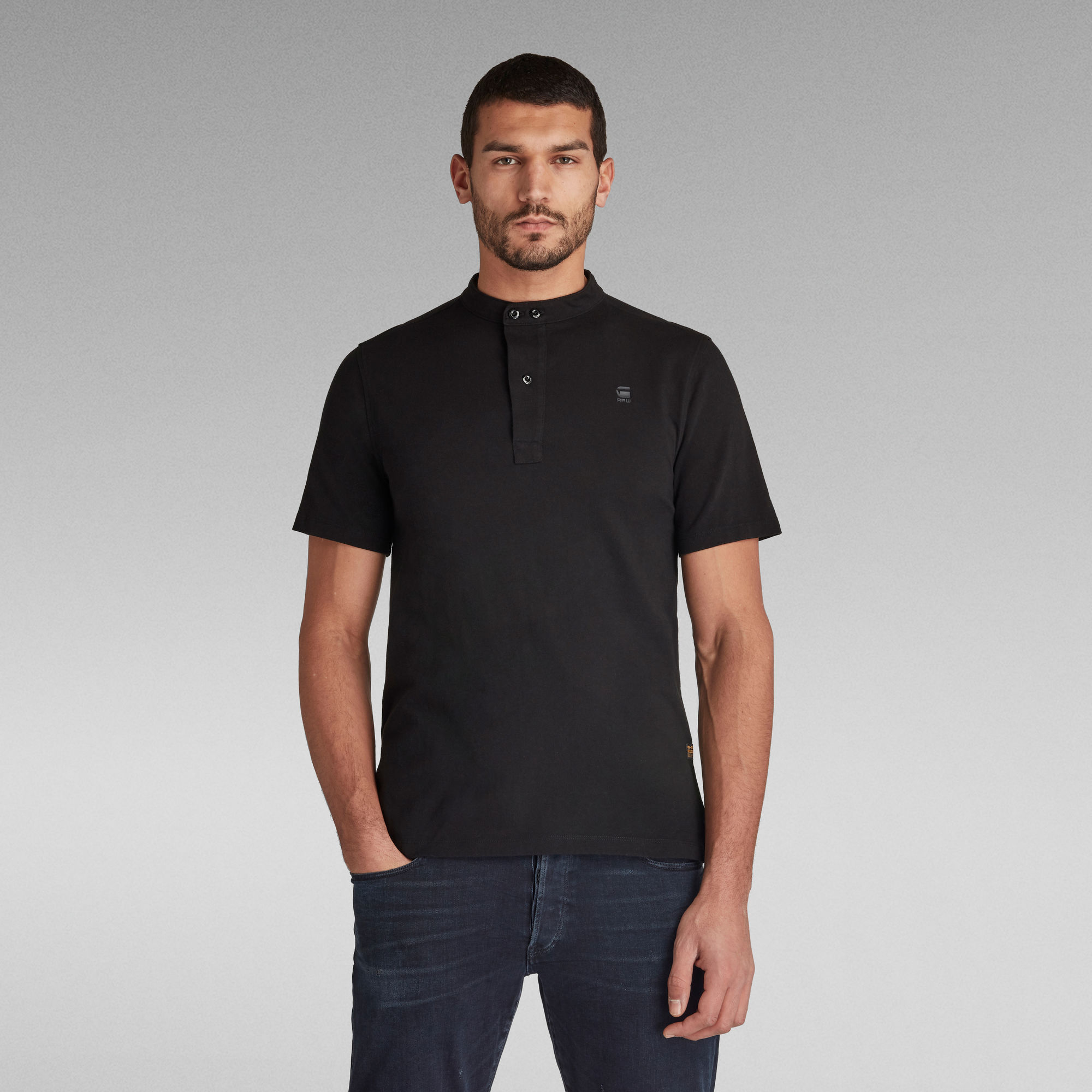 Scan Collar Polo | Black | G-Star RAW®