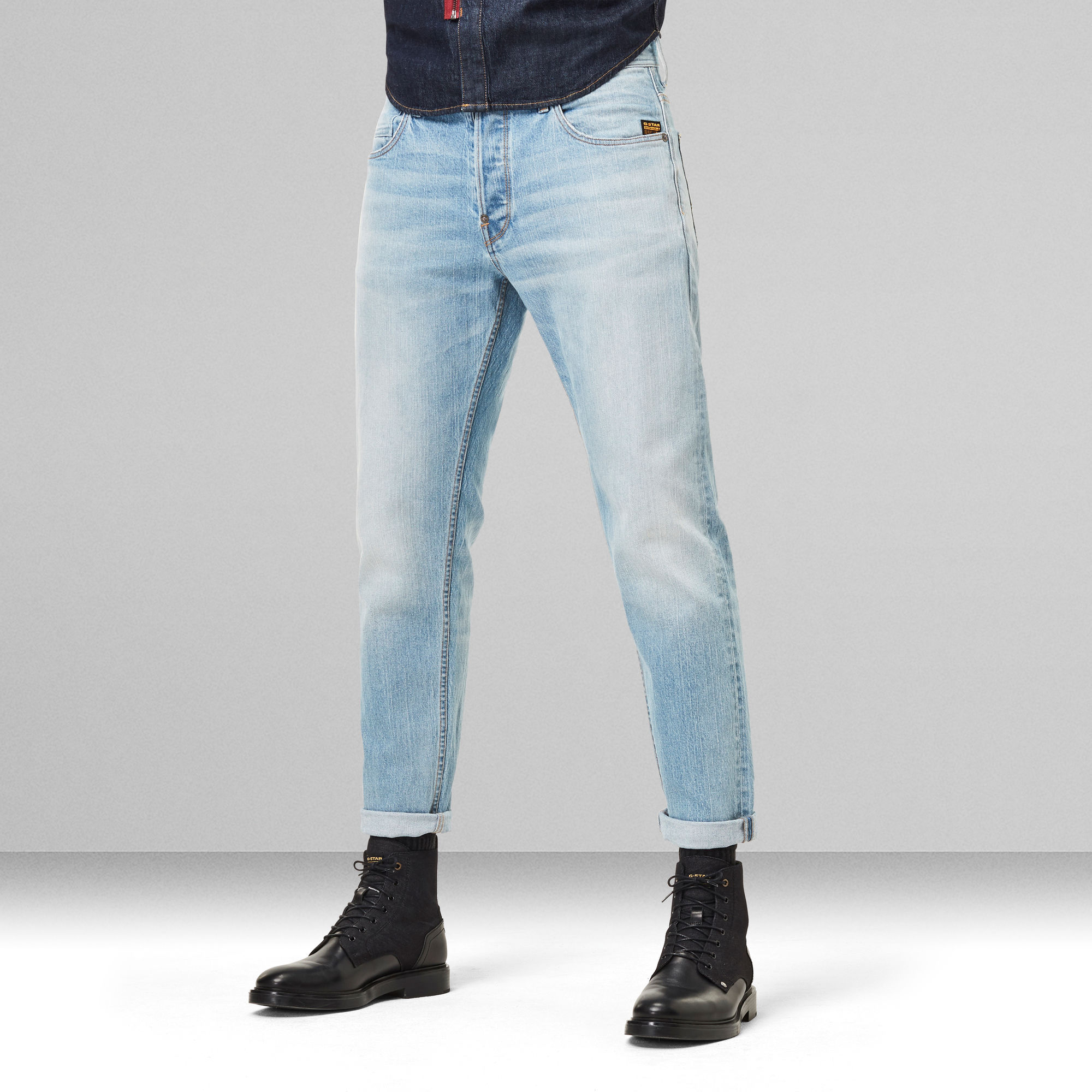 Alum Relaxed Tapered Jeans | Light blue | G-Star RAW®