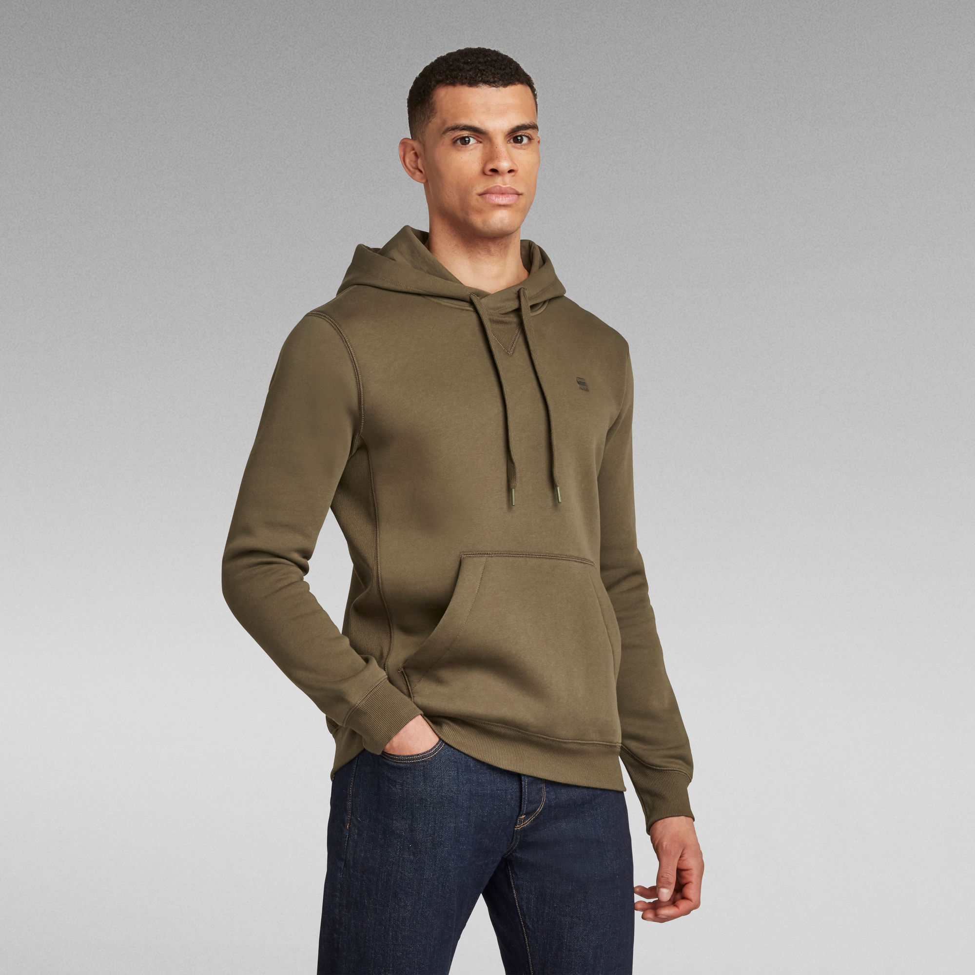 Premium Core Hooded Sweater | Green | G-Star RAW®