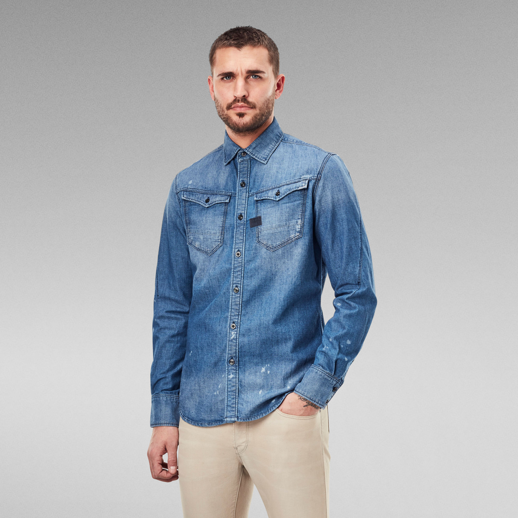 arc 3d slim shirt