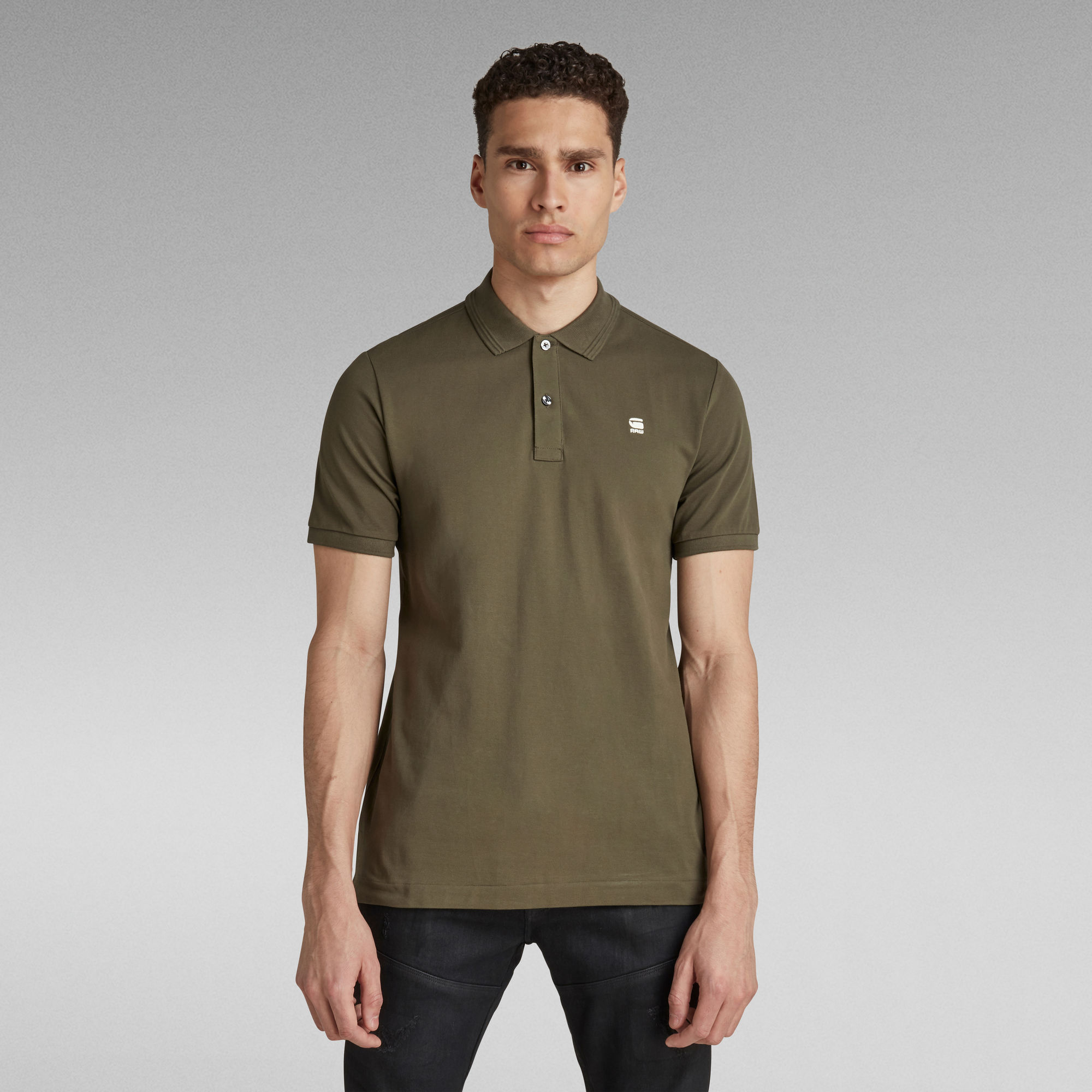 Dunda Slim Polo | Green | G-Star RAW® CZ