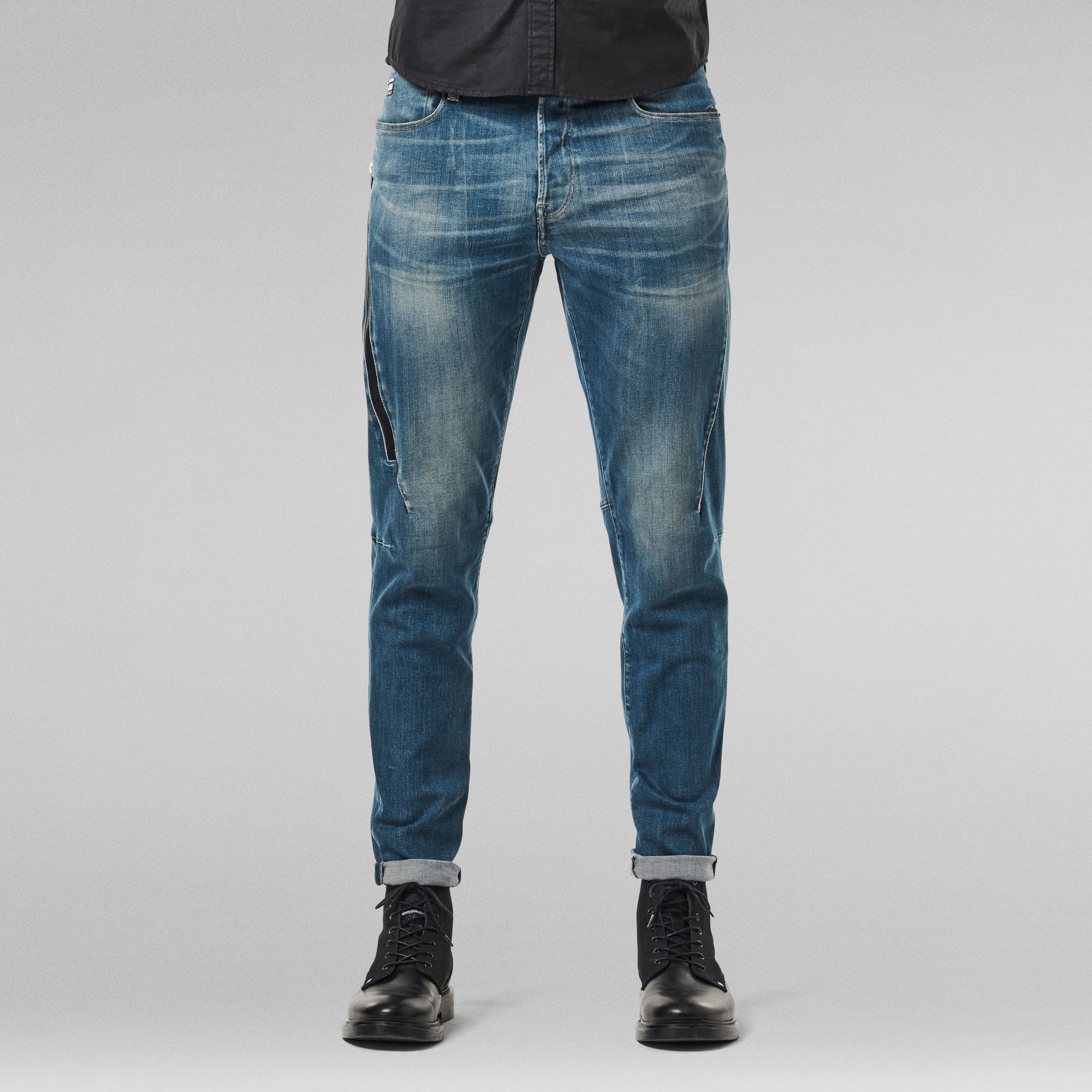 Citishield 3D Slim Tapered Jeans | Medium blue | G-Star RAW® SK