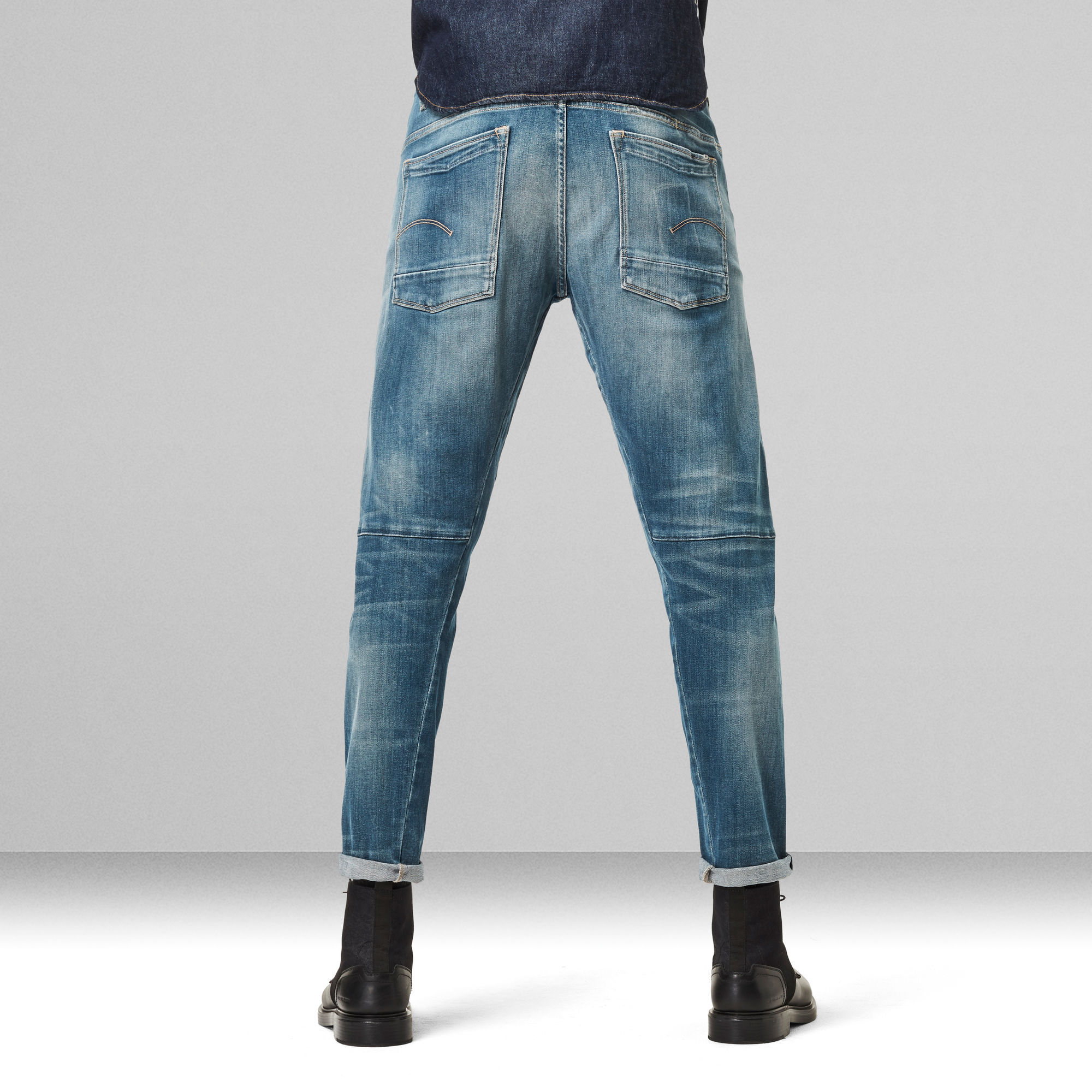 Scutar 3D Tapered Jeans | Medium blue | G-Star RAW®