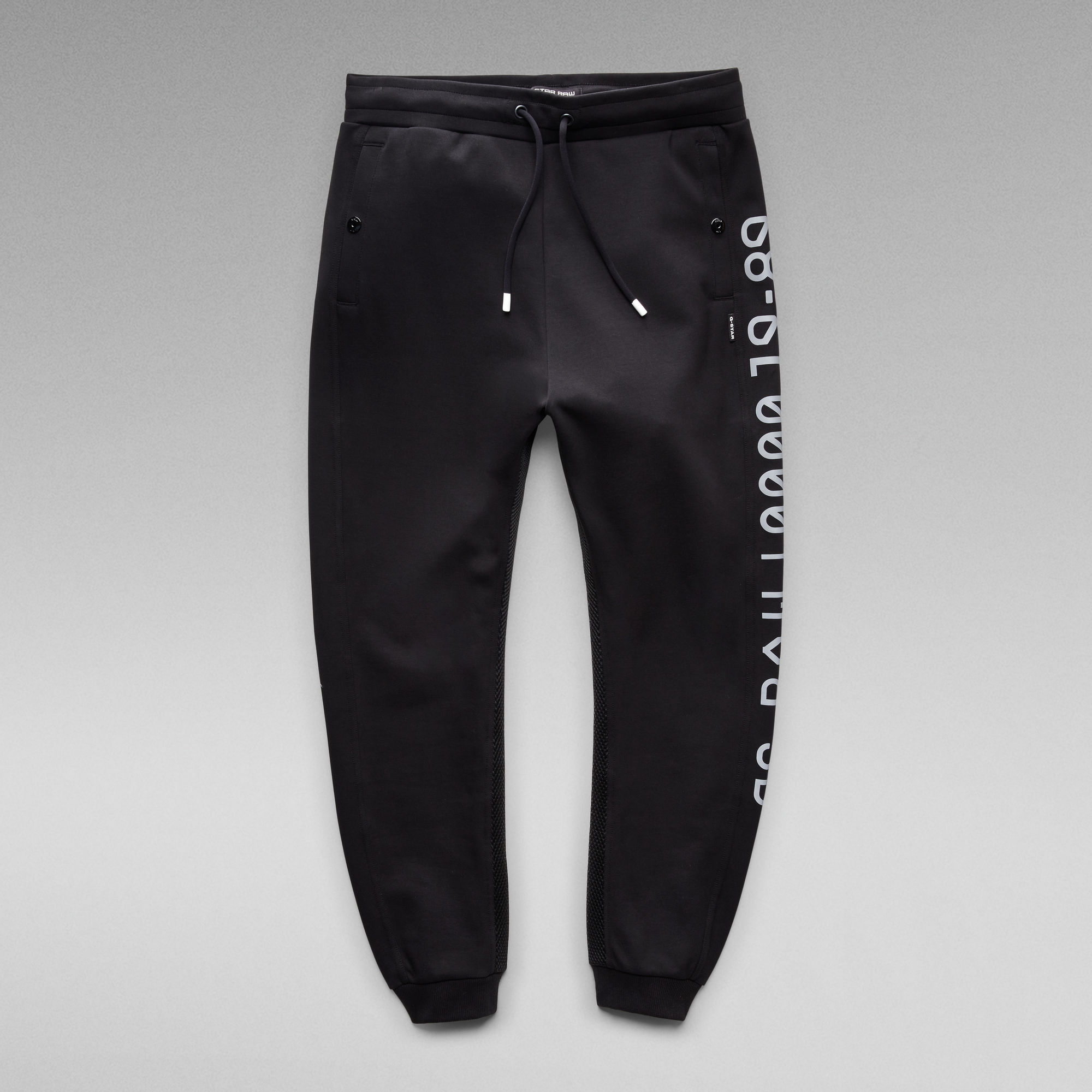 Moto Mixed Mesh Sweatpants Black GStar RAW®