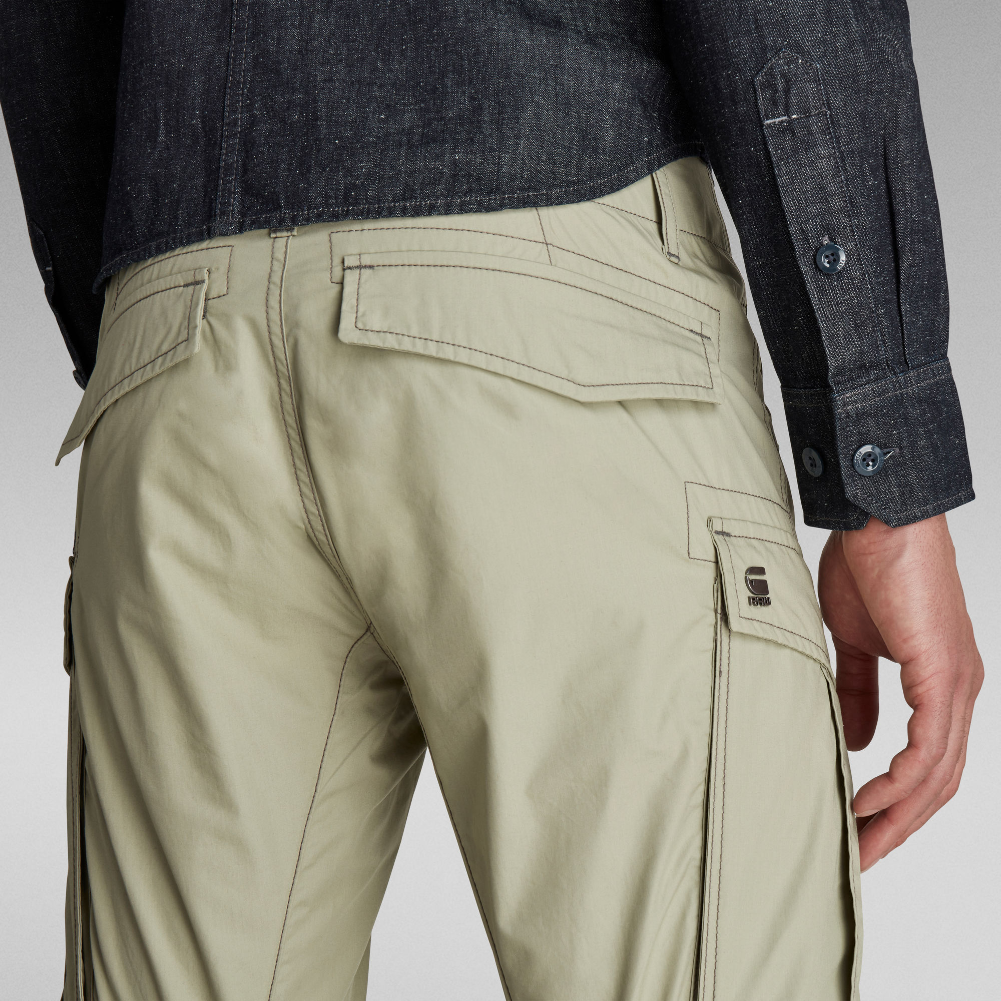 Rovic Zip 3D Straight Tapered Pants | Green | G-Star RAW®