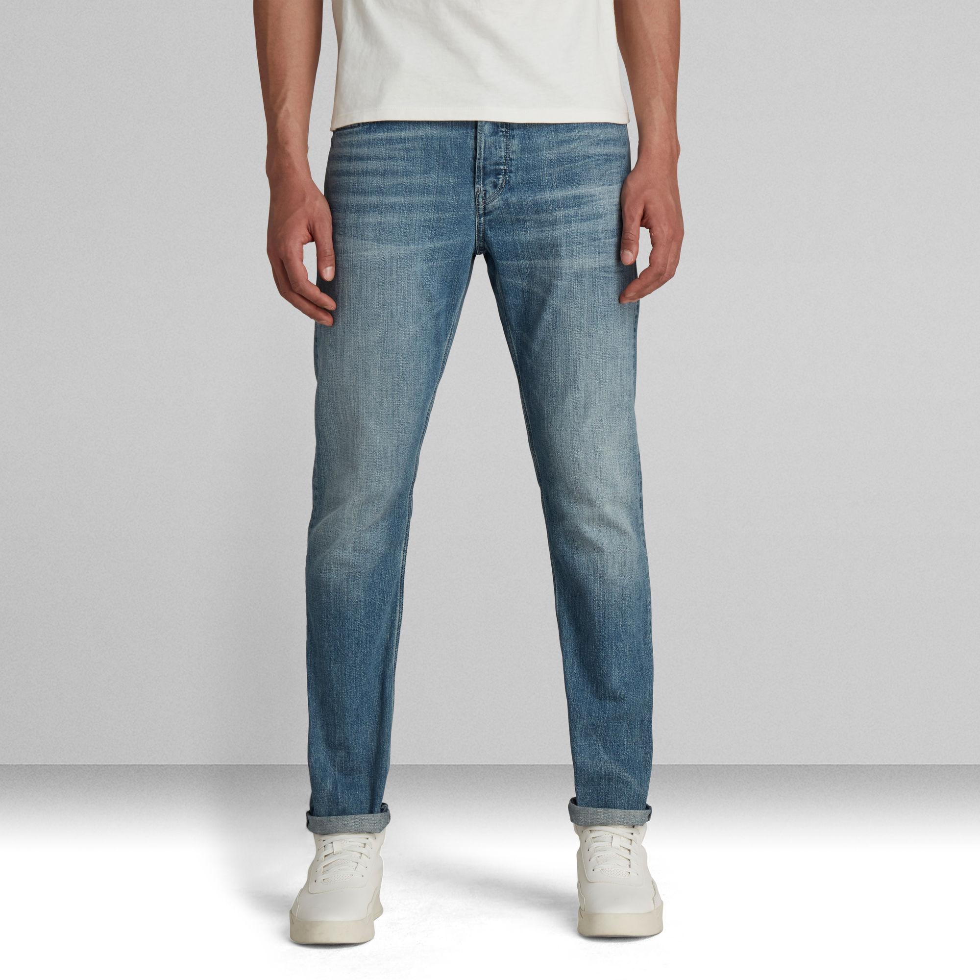 Triple A Regular Straight Jeans | Medium blue | G-Star RAW® US