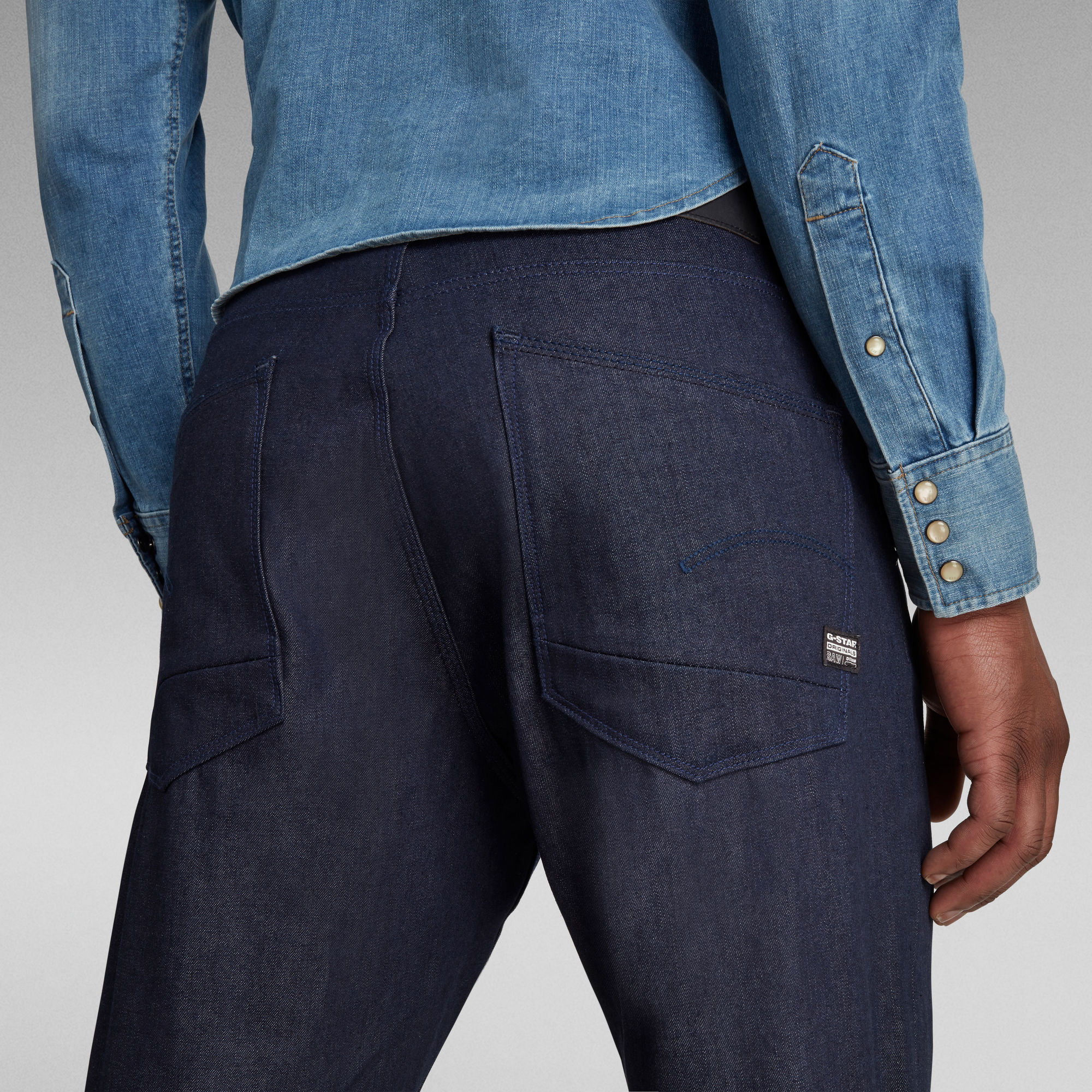 Grip 3D Relaxed Tapered Jeans Dark blue GStar RAW®
