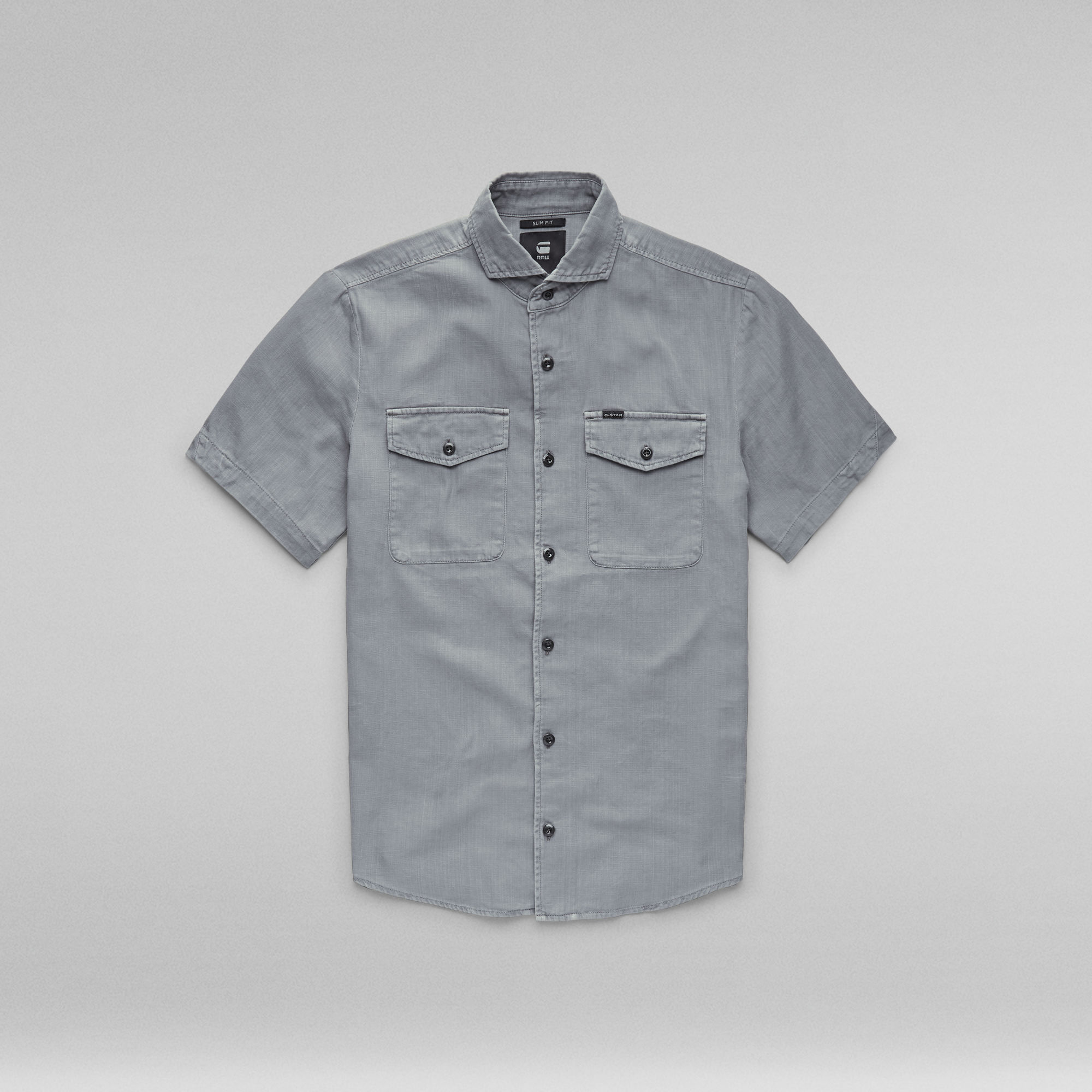 Marine Service Slim Shirt | Grey | G-Star RAW®