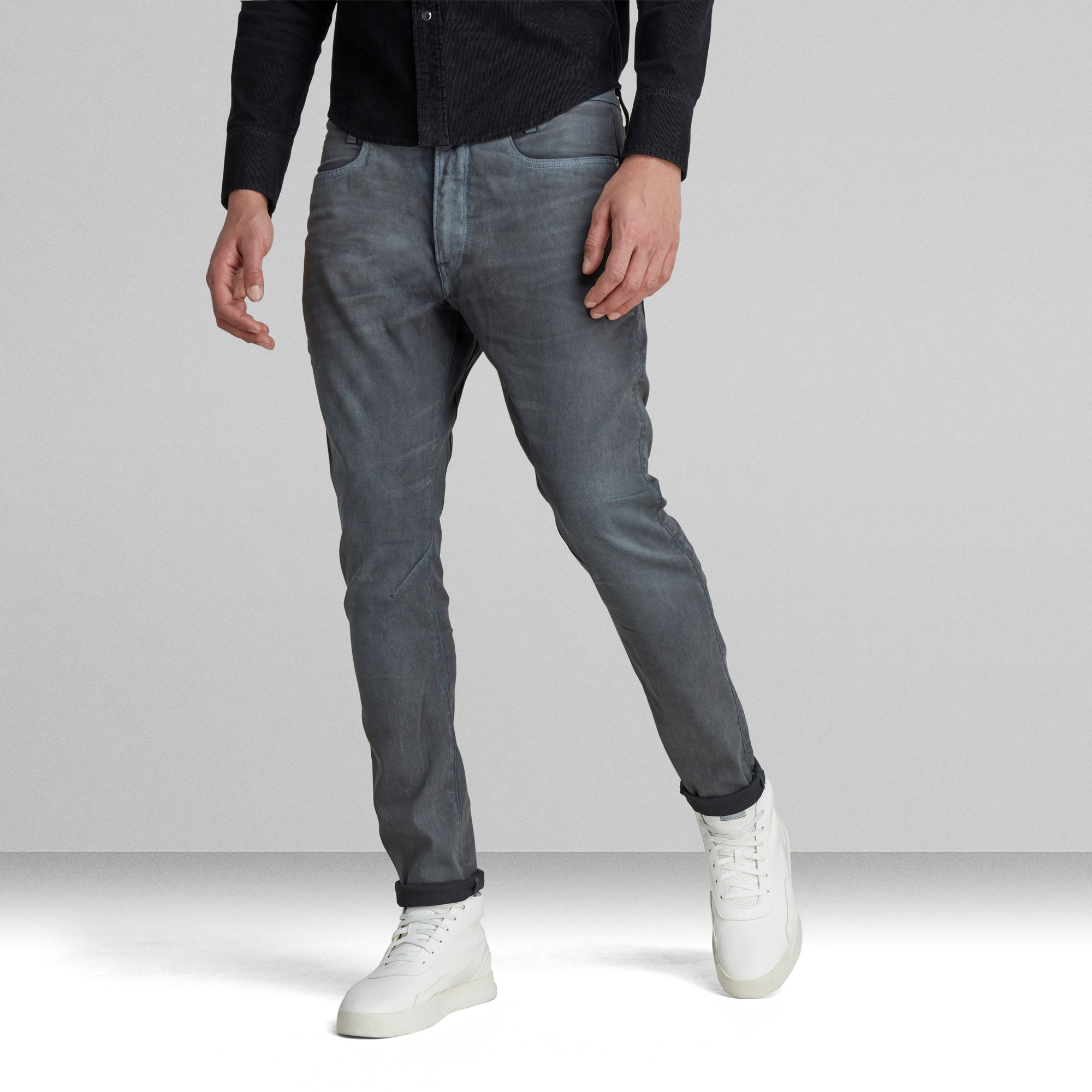 D-Staq 3D Skinny Jeans | Grey | G-Star RAW®