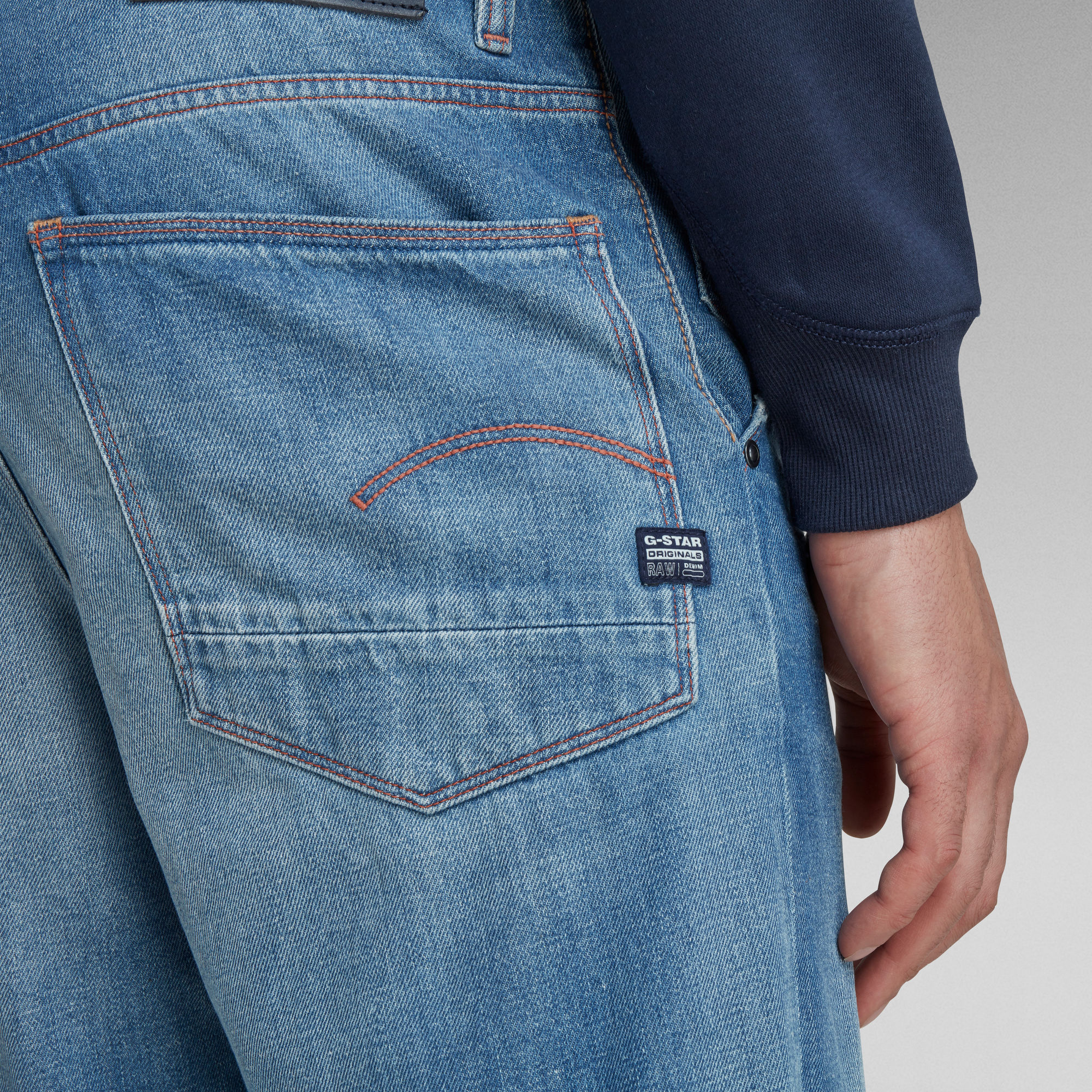 Grip 3D Relaxed Tapered Jeans Light blue GStar RAW®