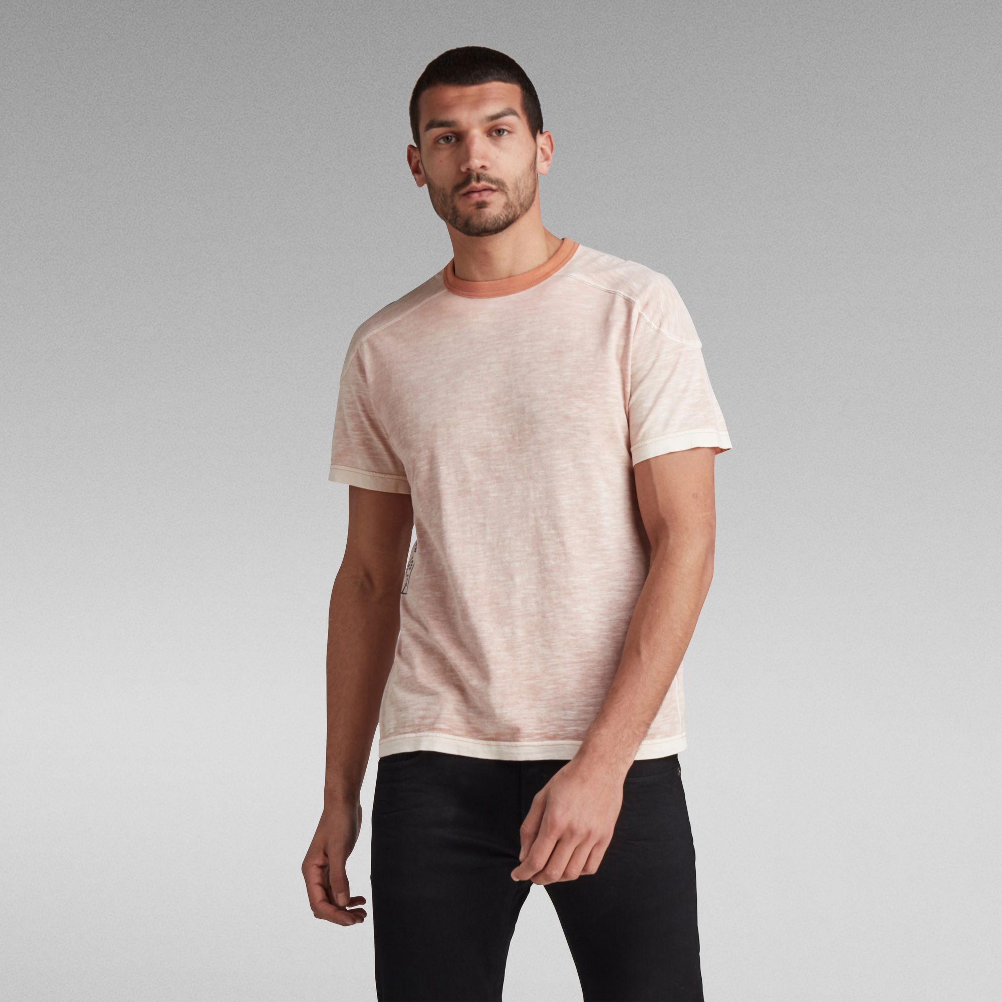 Rugby Spray Loose T-Shirt | Pink | G-Star RAW®
