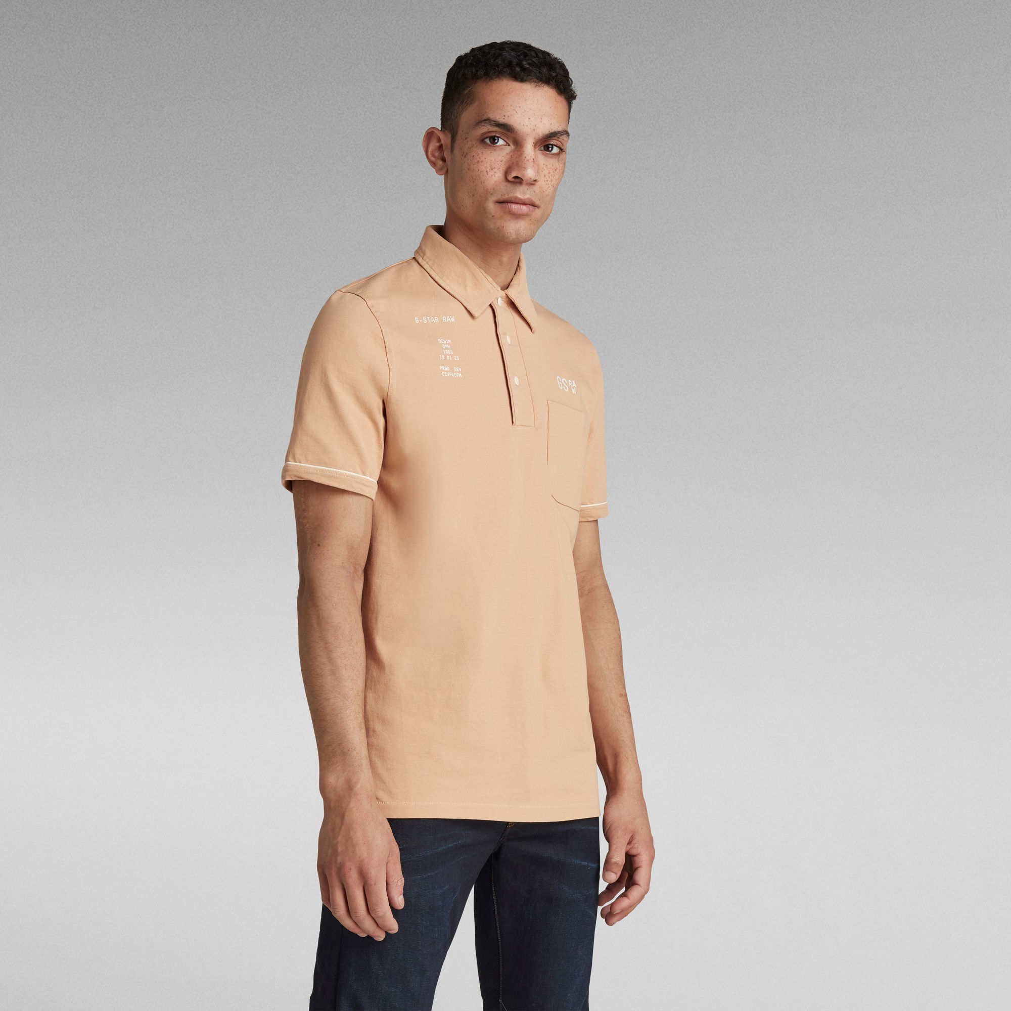 Summer Contrast Polo | Pink | G-Star RAW®