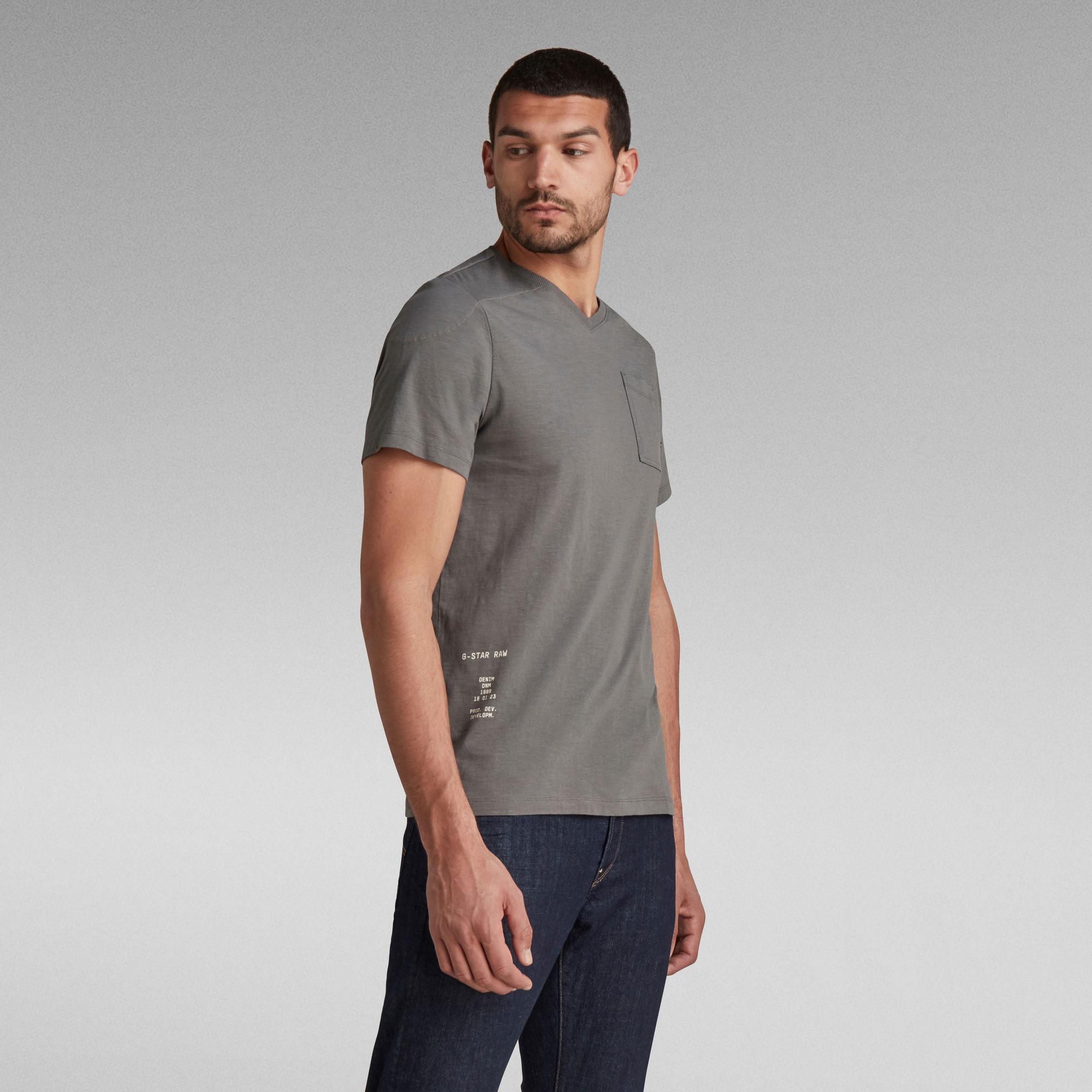Cargo Sport TShirt Grey GStar RAW®