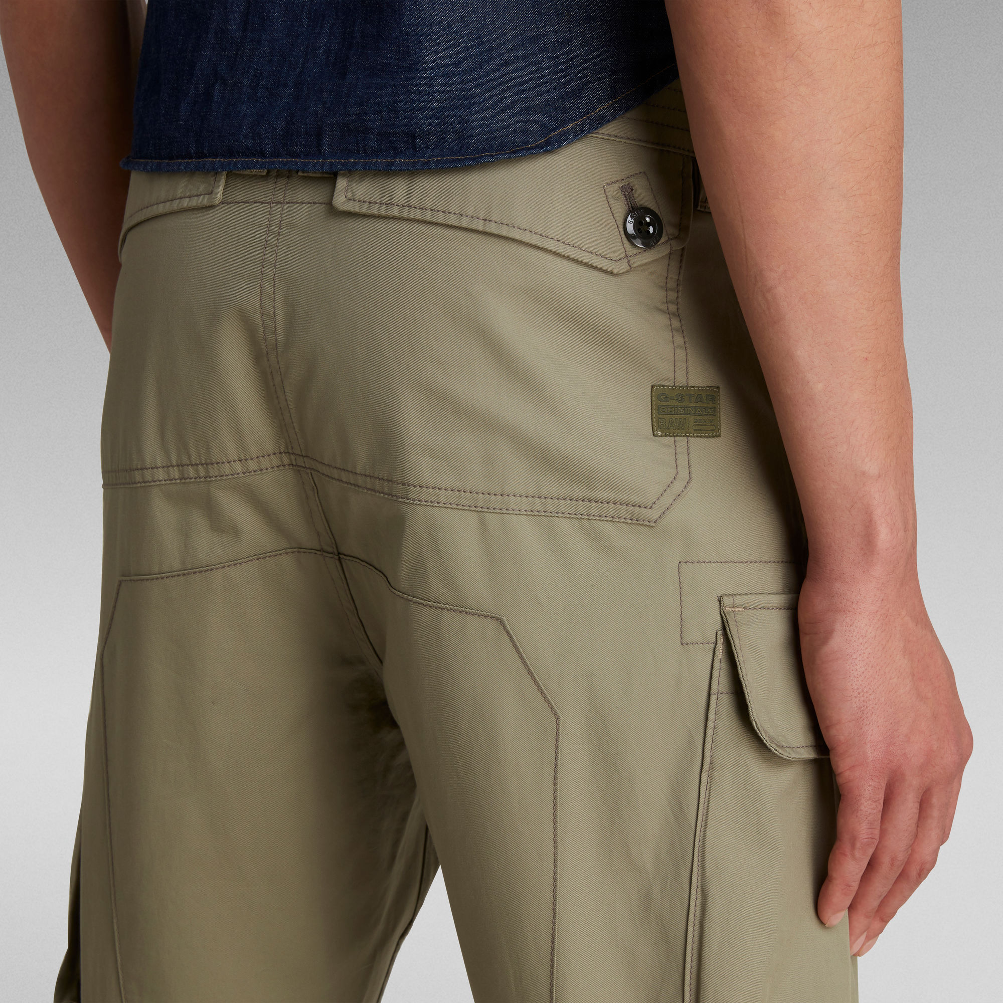 Jungle Relaxed Tapered Cargo Pants | Green | G-Star RAW®