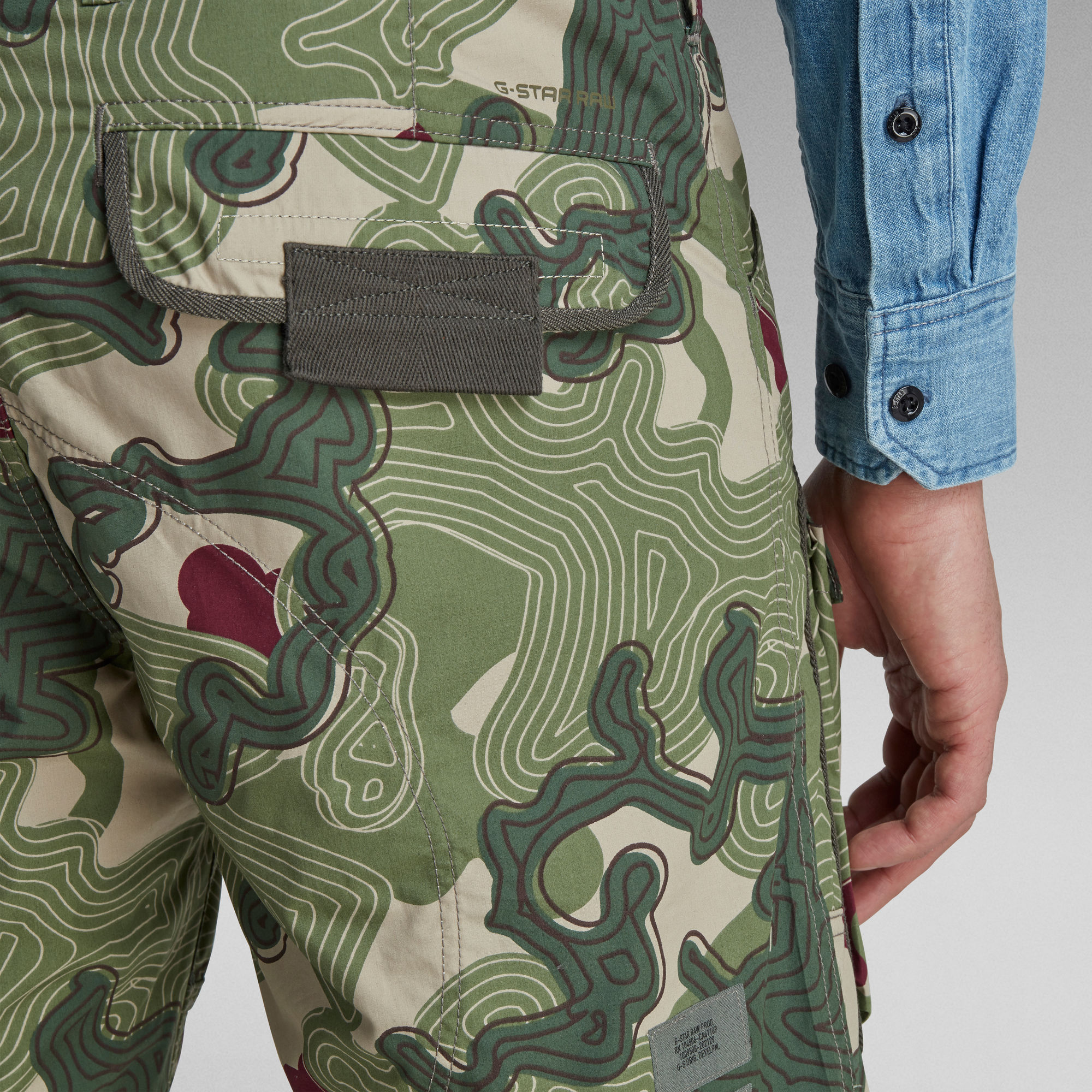 colored cargo shorts