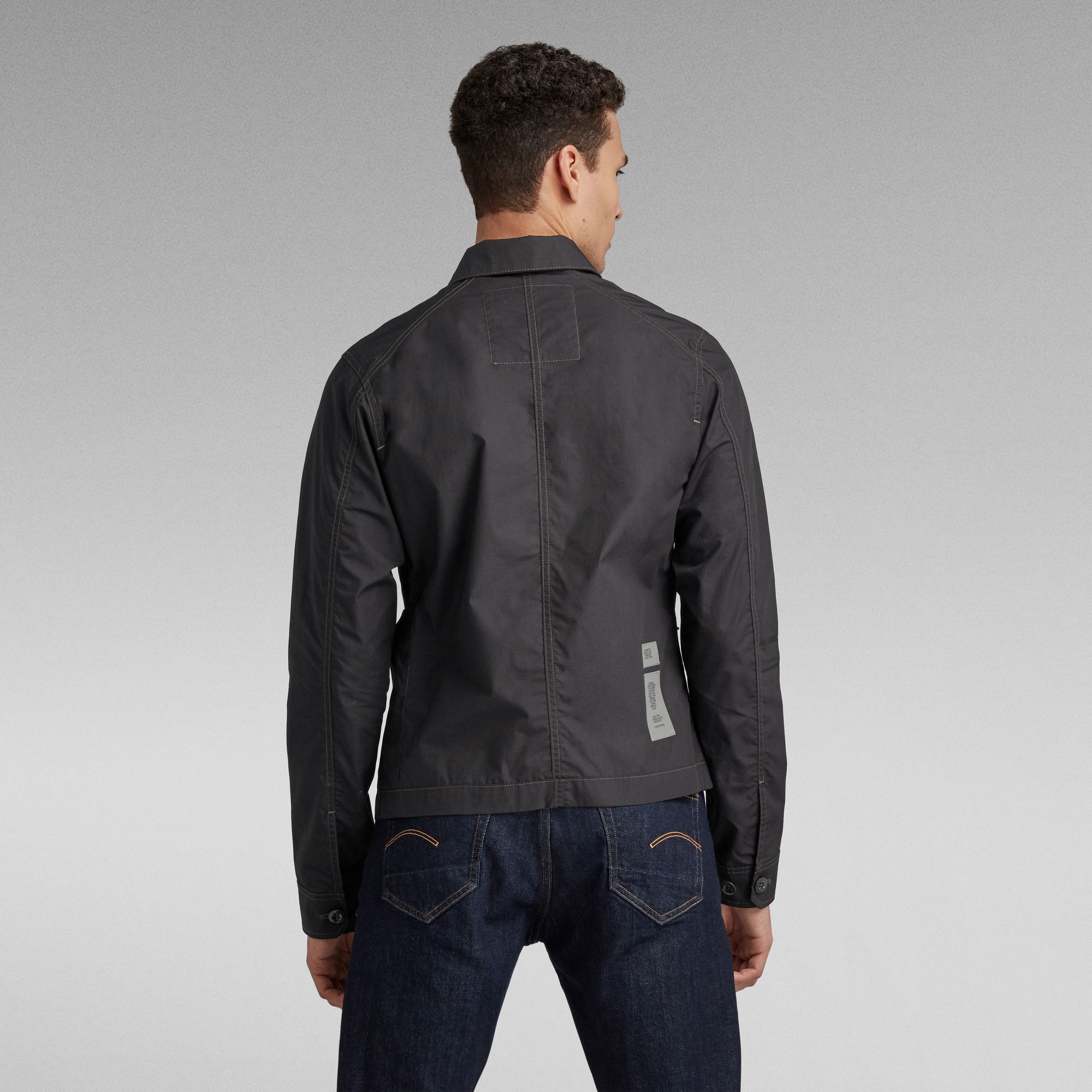 Utility Poplin Indoor Jacket Black GStar RAW®