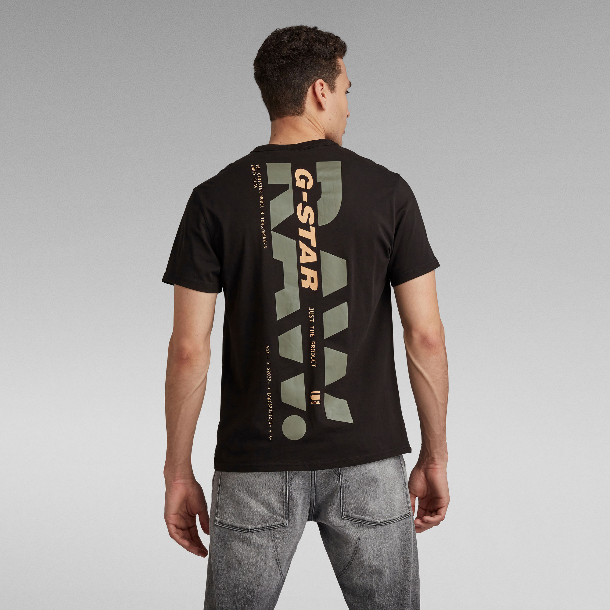 Big Back Graphic TShirt Black GStar RAW® Big Back Graphic TShirt Black GStar RAW®