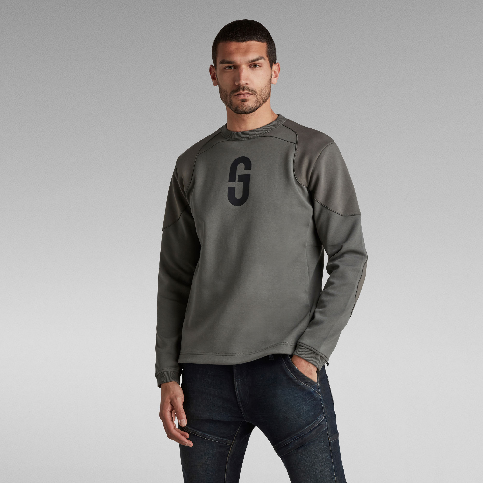 GS Moto Sweater | Grey | G-Star RAW®