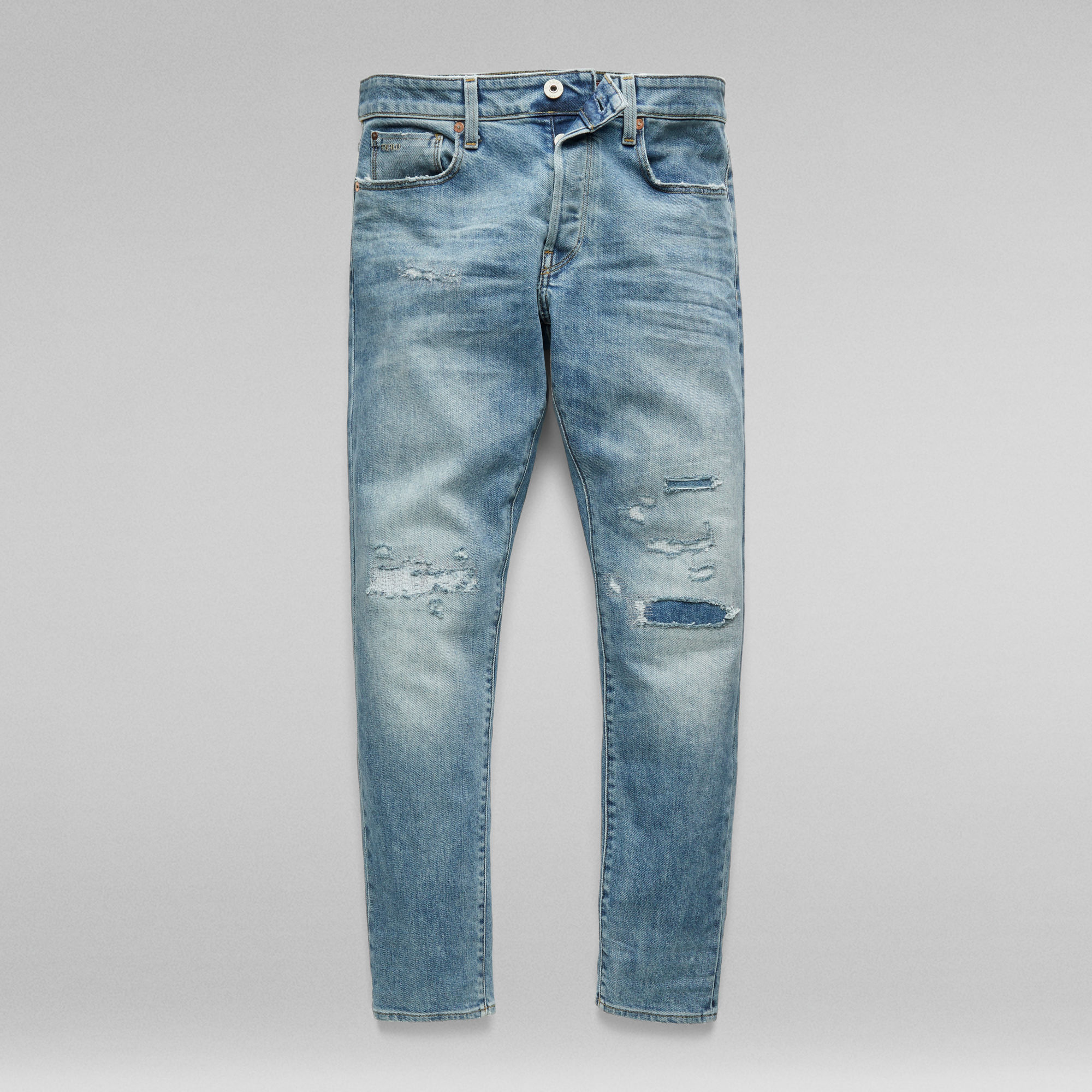 3301 Slim Selvedge Jeans | Men | Light blue | G-Star RAW®