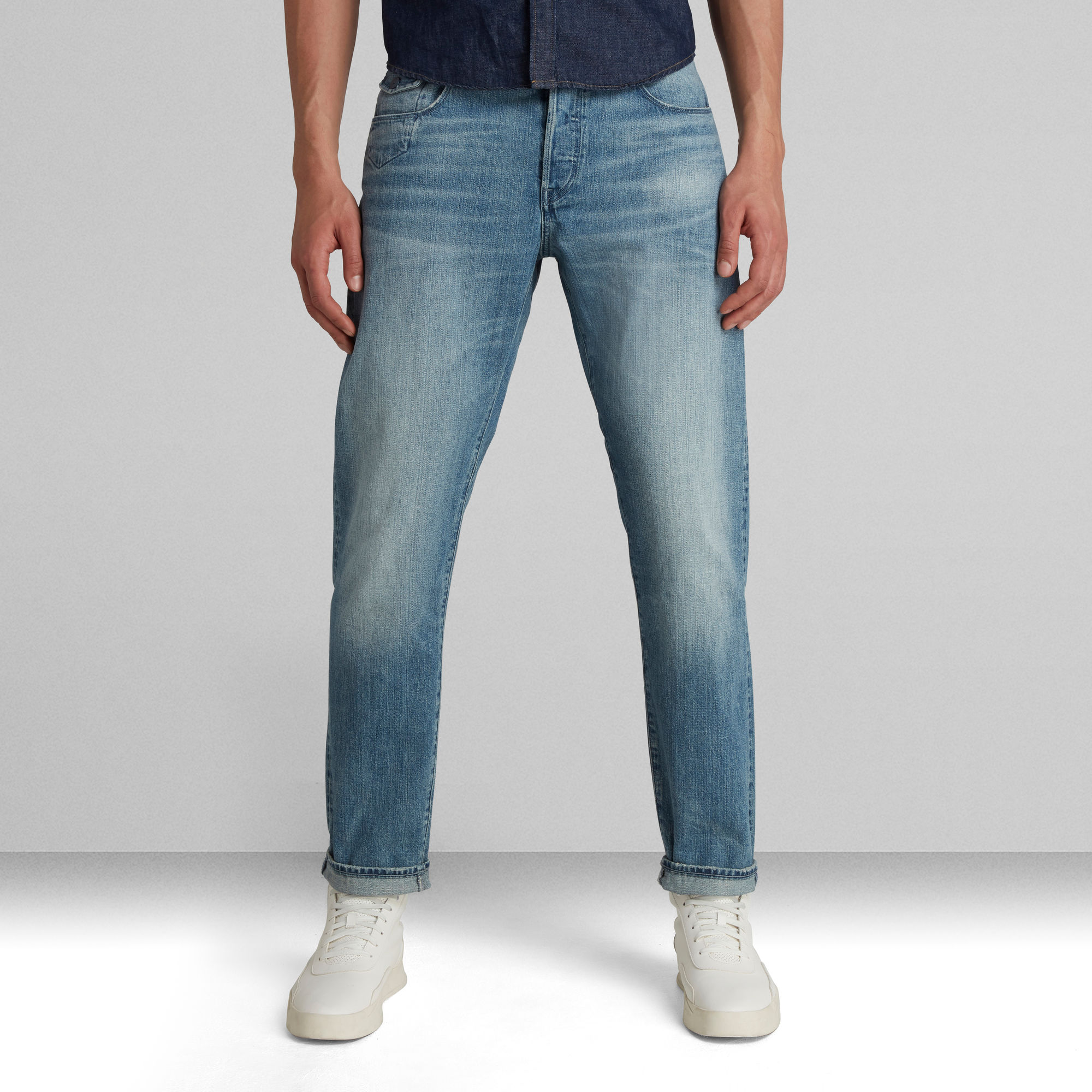 Morry Relaxed Tapered Jeans | Medium blue | G-Star RAW® CZ
