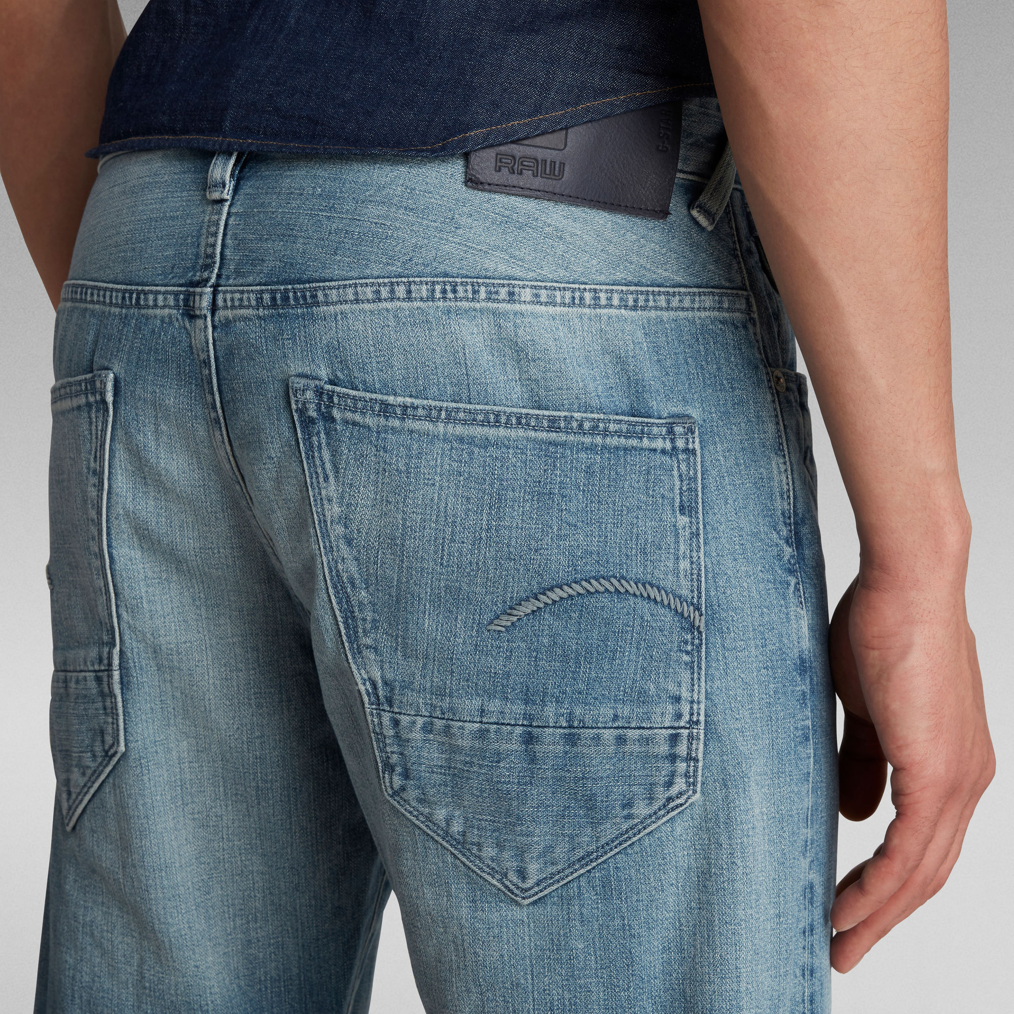 Morry Relaxed Tapered Jeans | Medium blue | G-Star RAW®