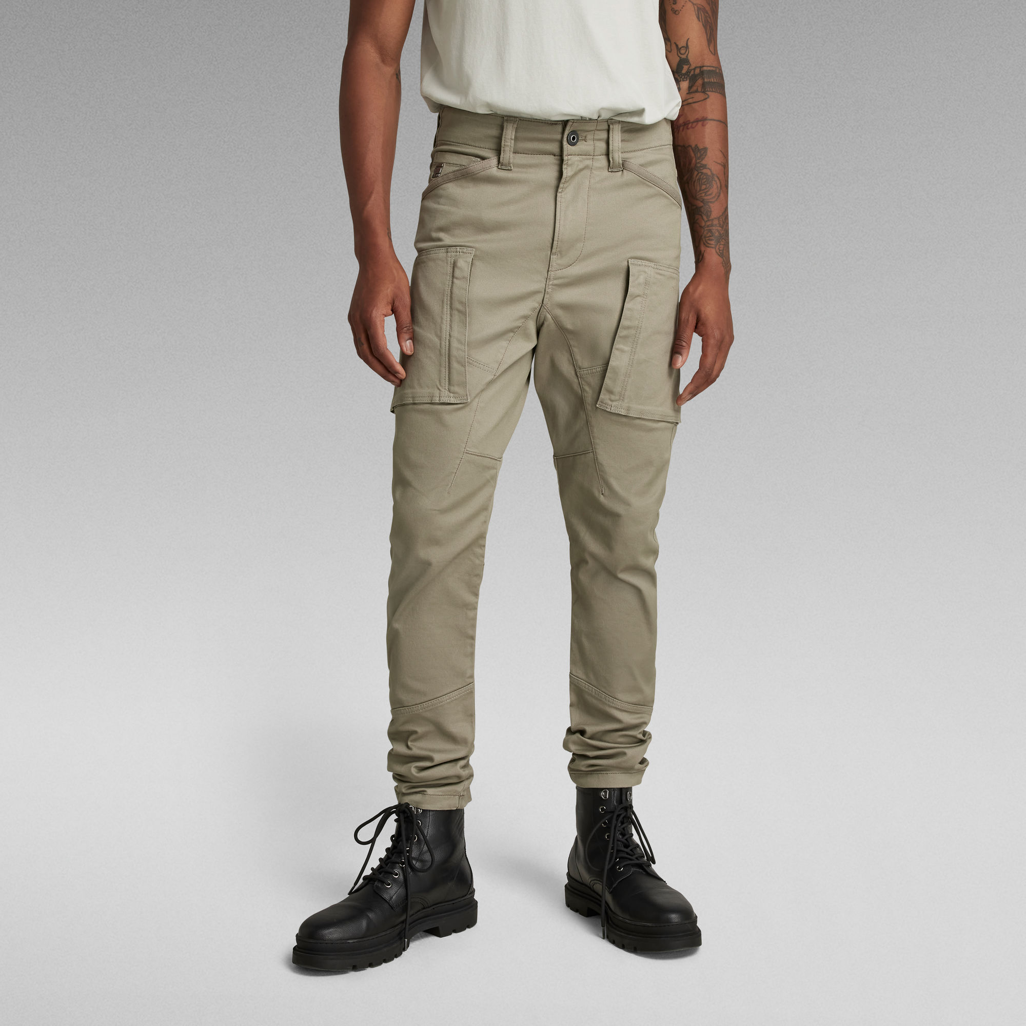 super skinny cargo pants mens