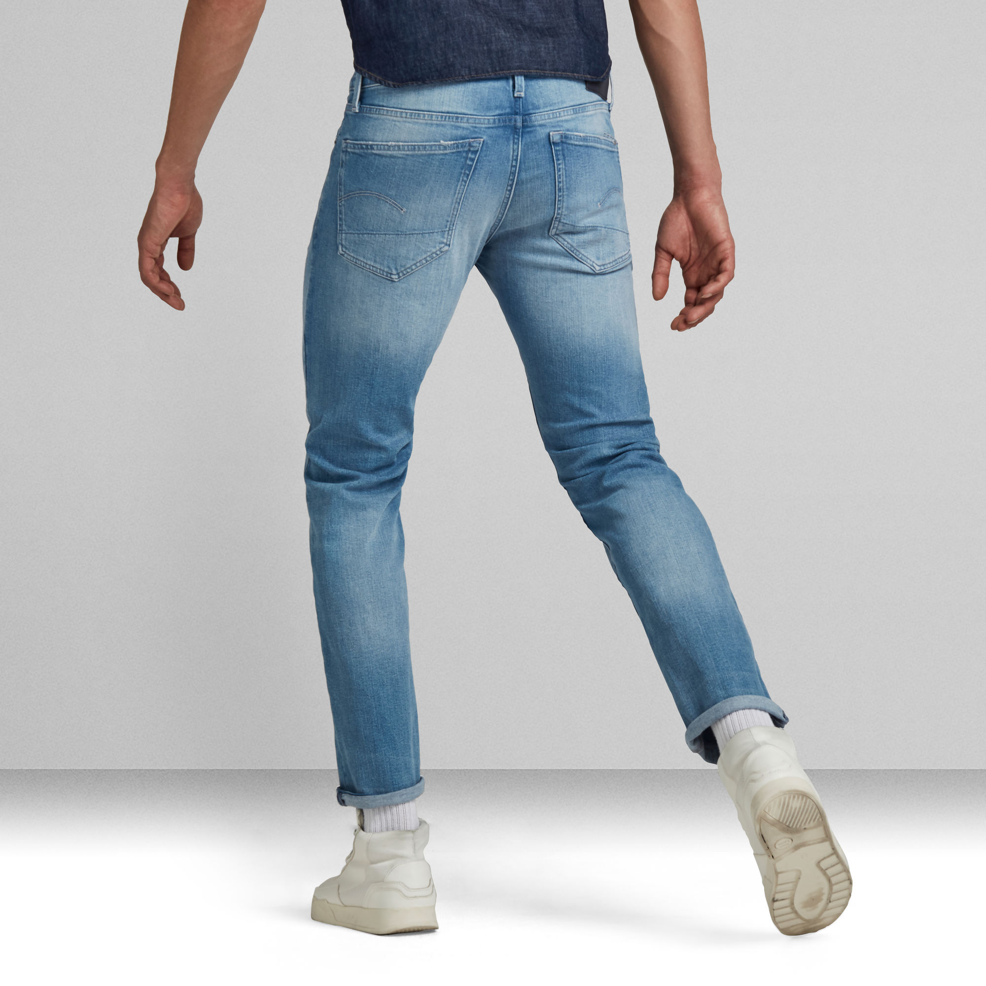3301 Regular Straight Jeans | Medium blue | G-Star RAW®