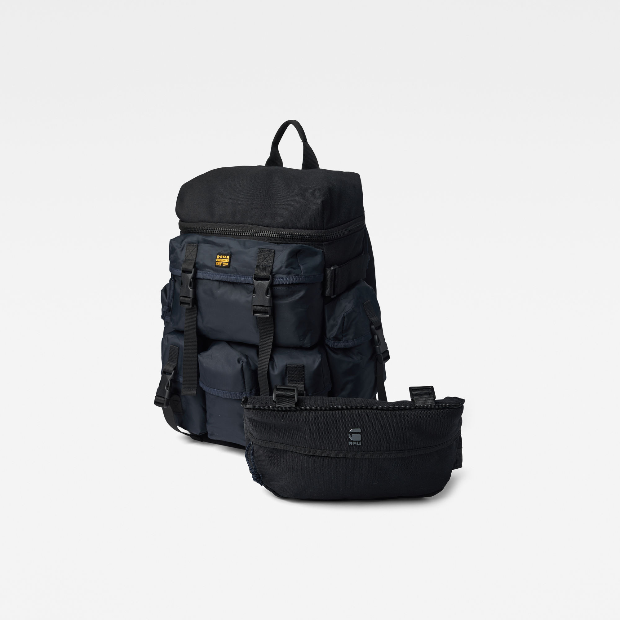 Estan Detachable Pocket Backpack Dark blue GStar RAW®
