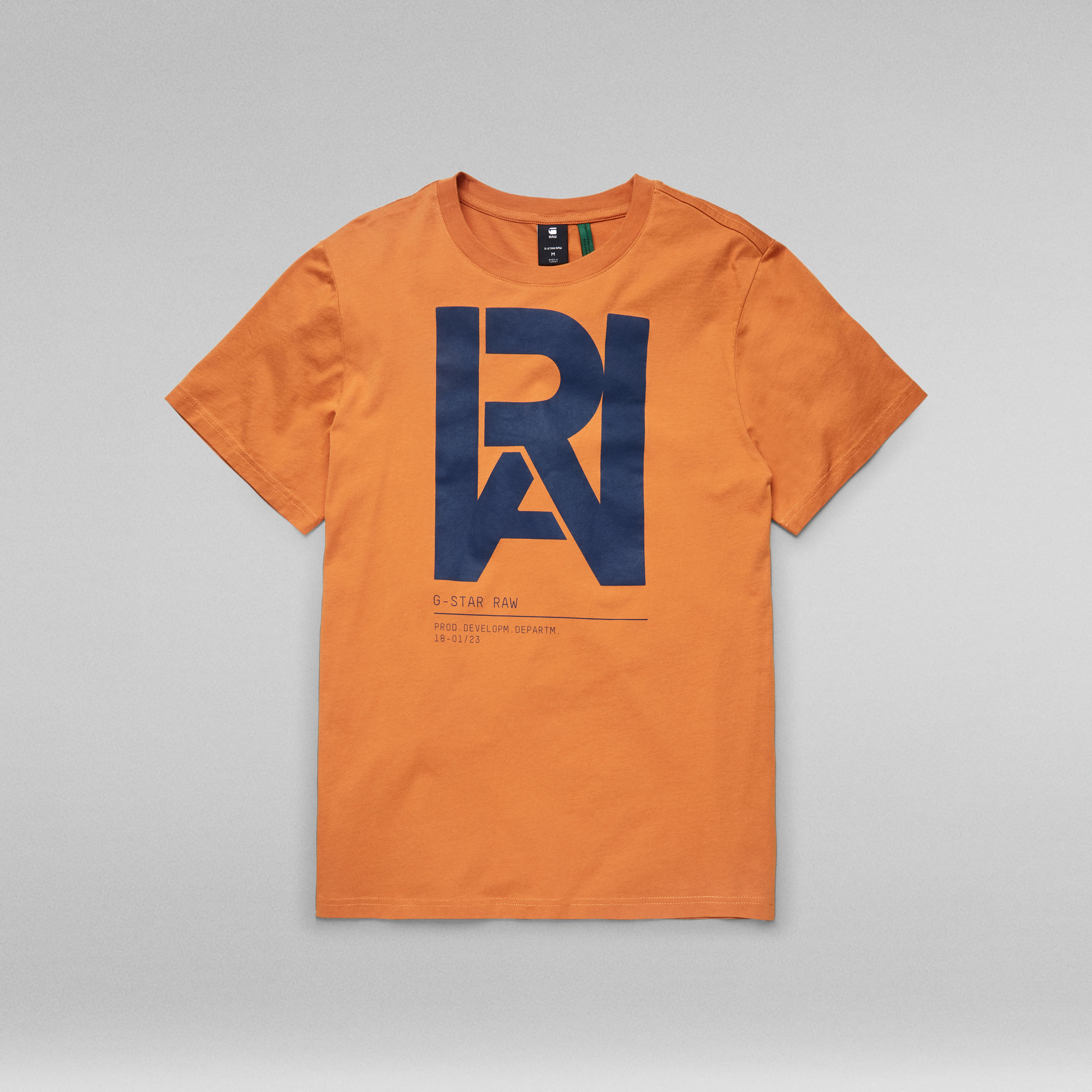 Graphic RAW TShirt Orange GStar RAW®