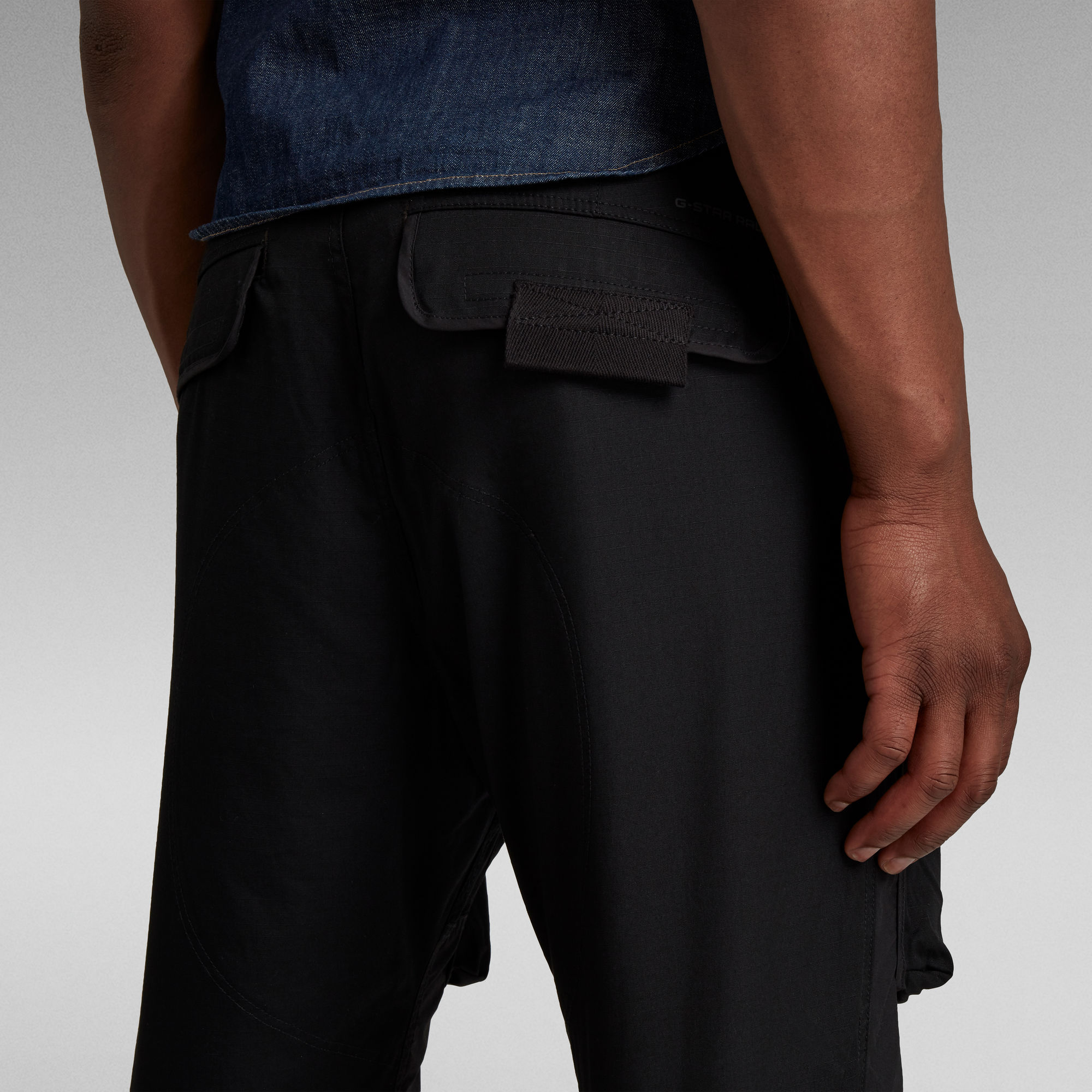 3D Straight Tapered Cargo Pants | Black | G-Star RAW®