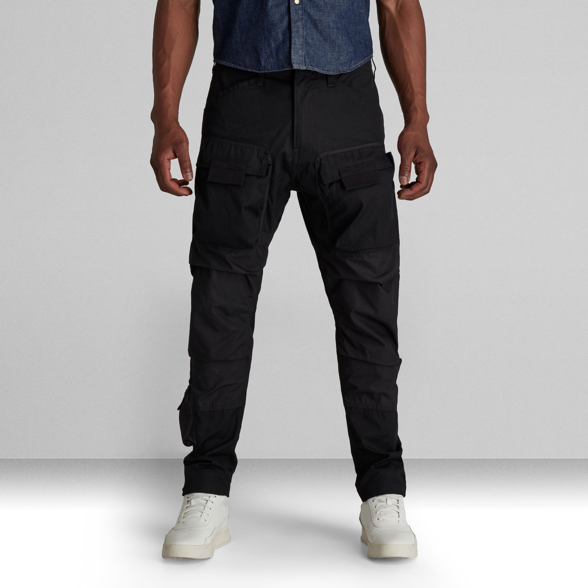 3D Straight Tapered Cargo Pants | Black | G-Star RAW® US