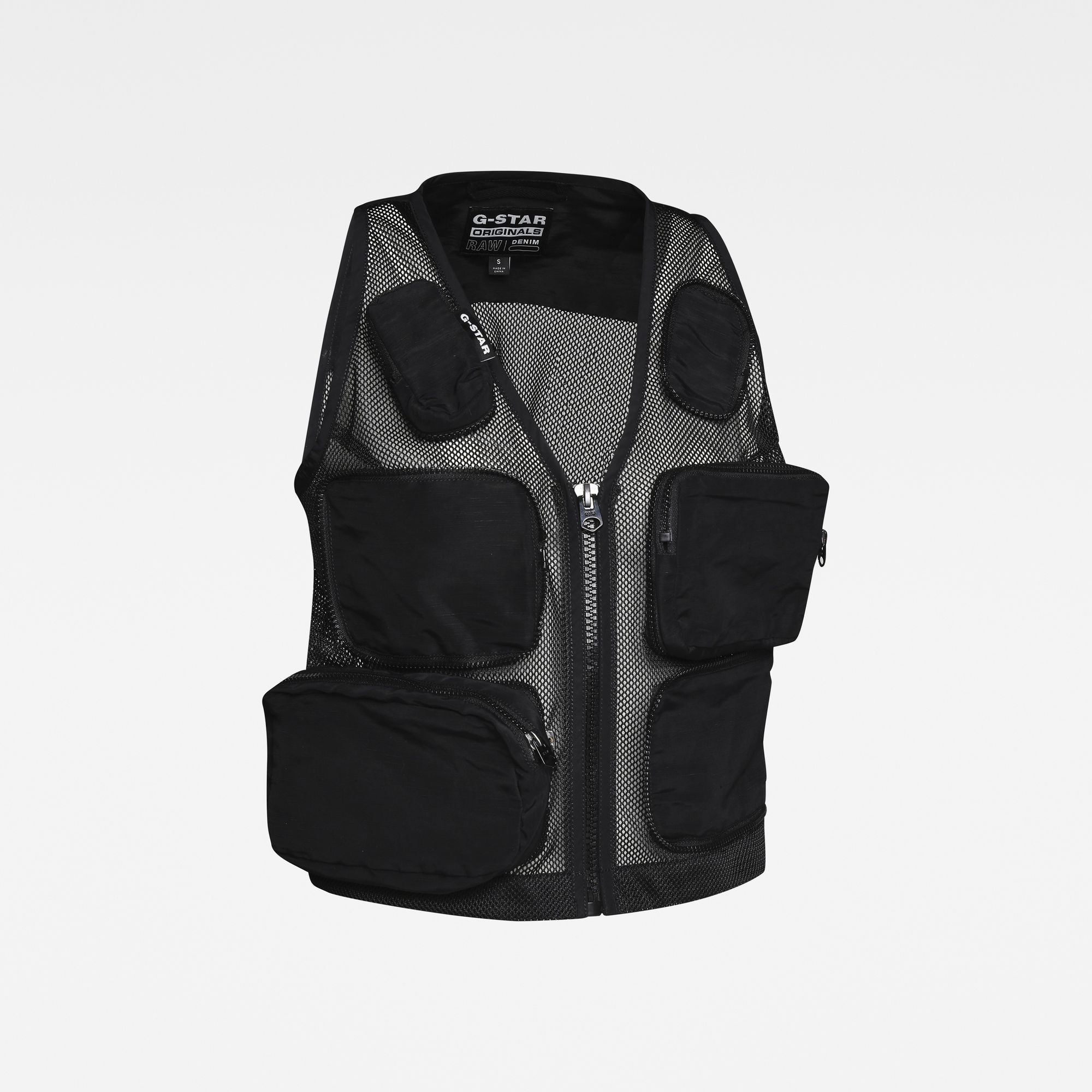 E Mosquito Multi Pocket Vest Black GStar RAW®