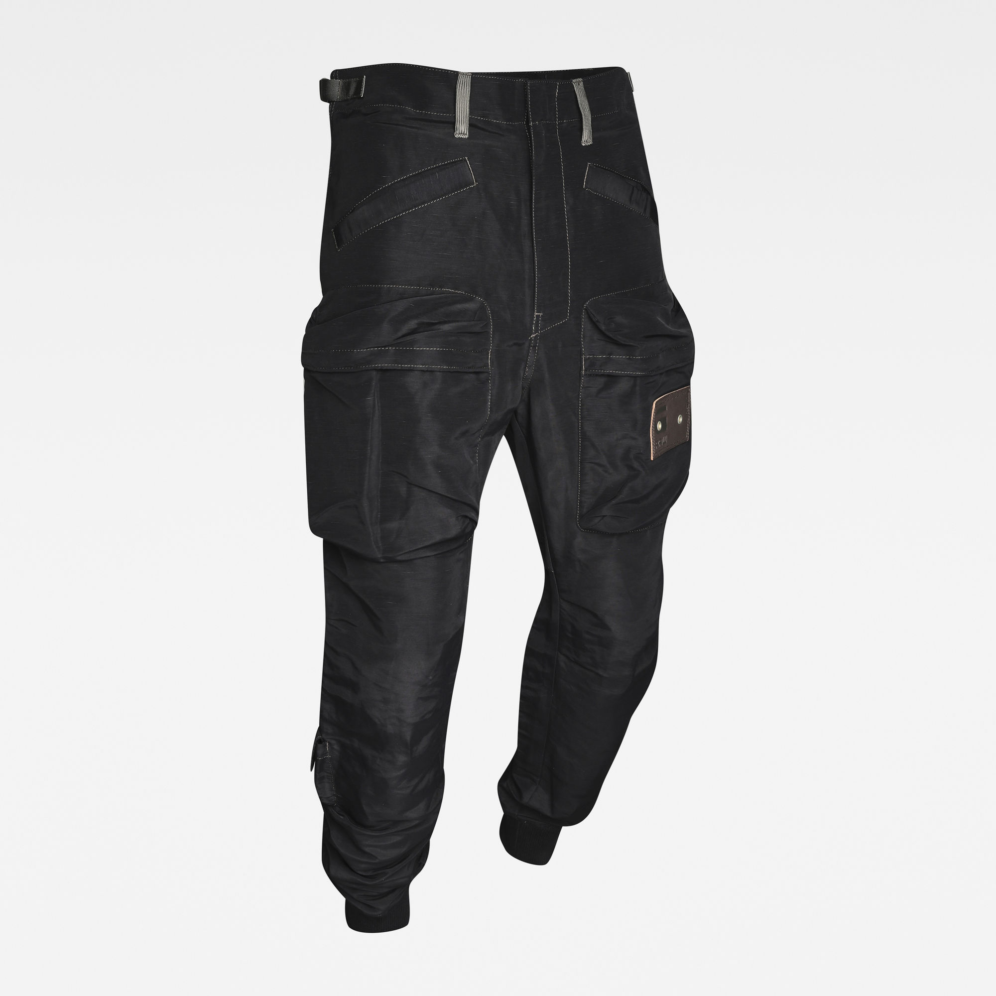 E Relaxed Tapered Cargo Pants | Black | G-Star RAW®