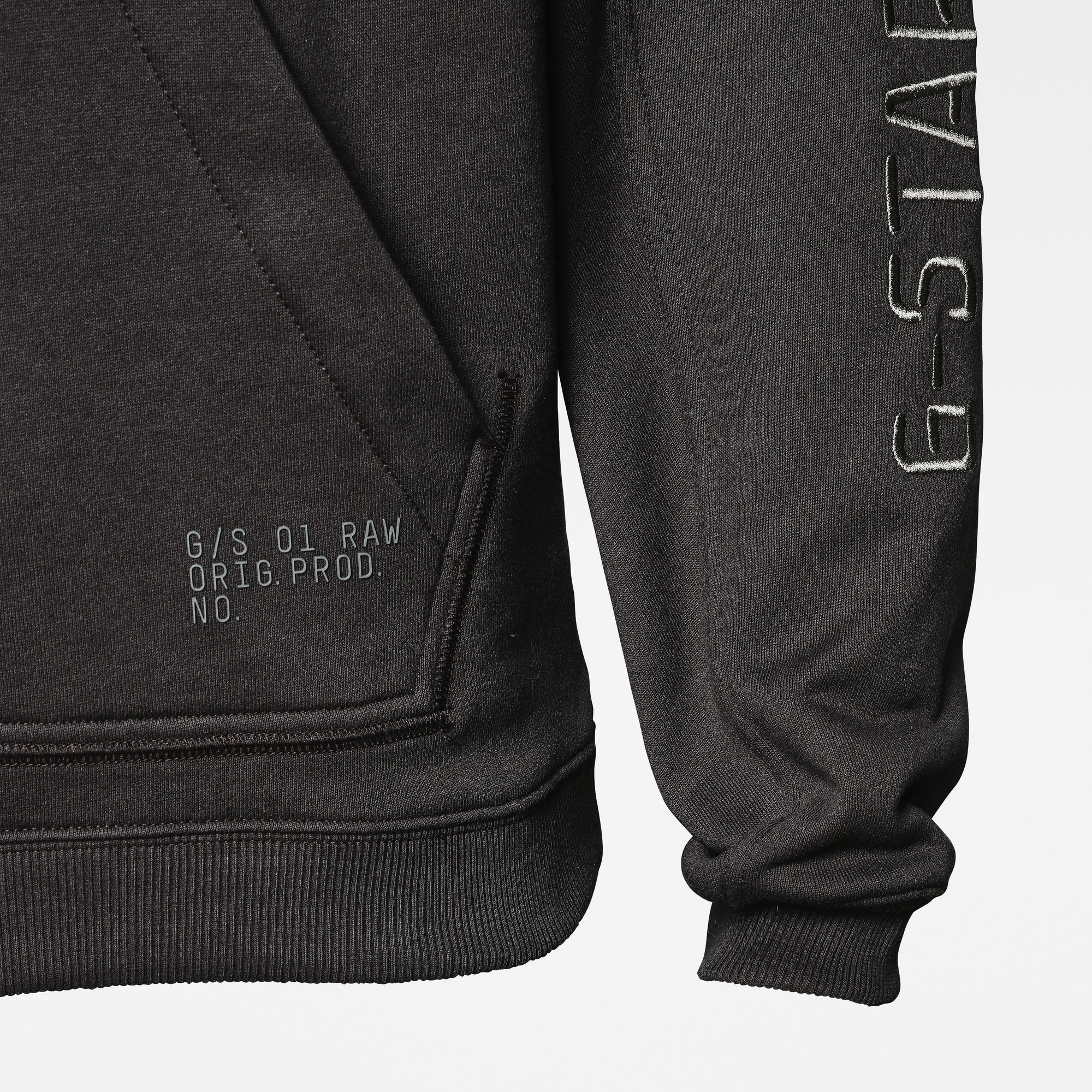 Sleeve Graphic Sweater | Grey | G-Star RAW®