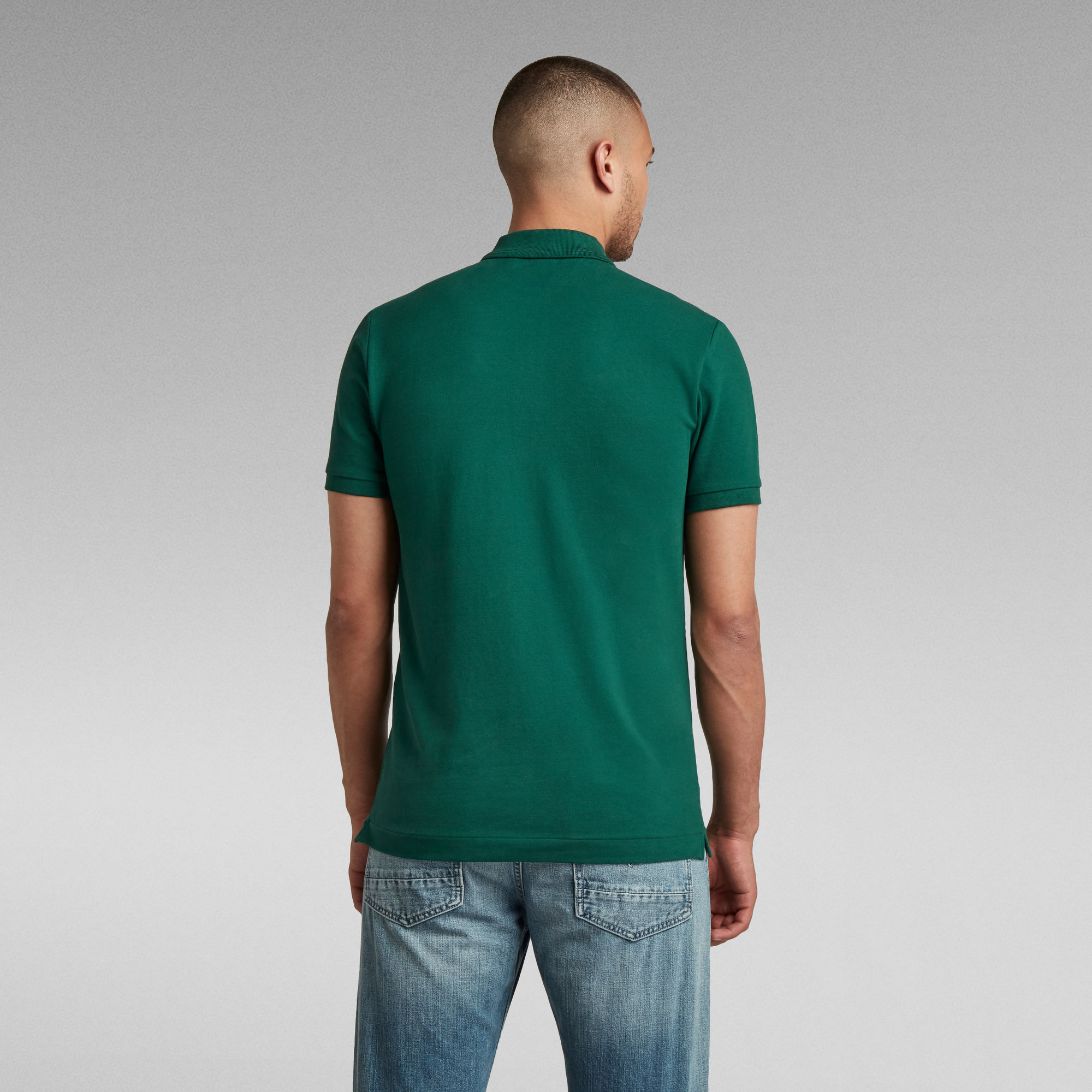 Dunda Slim Polo | Green | G-Star RAW®