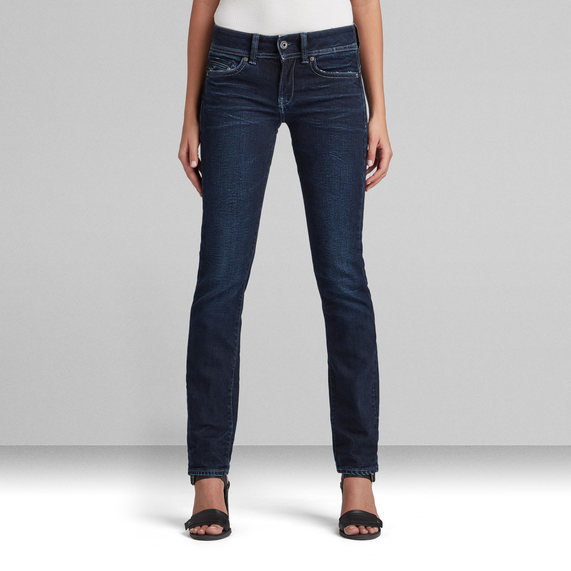 g star raw jeans midge straight