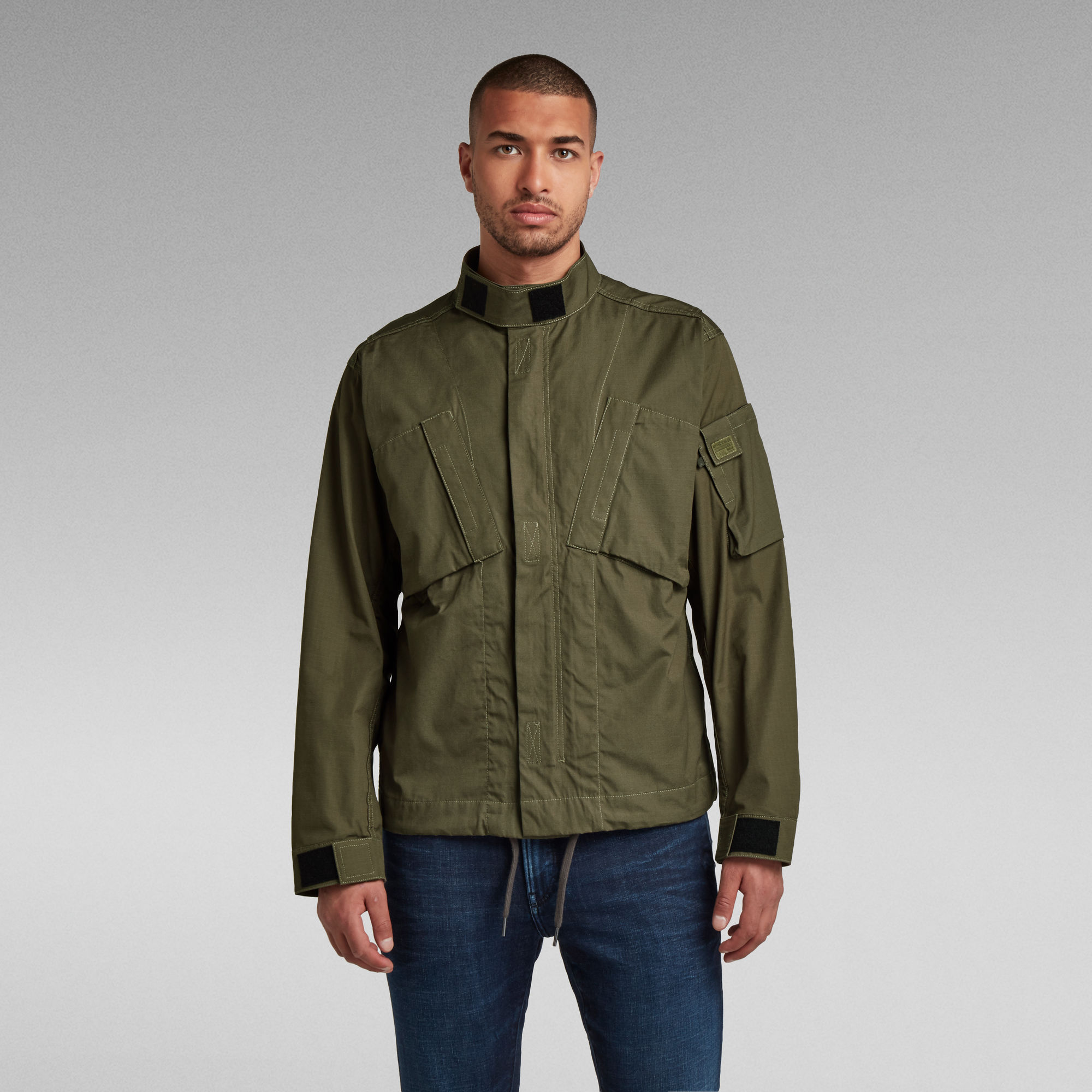 Sporty Slanted Pocket Indoor Jacket Green GStar RAW® SE