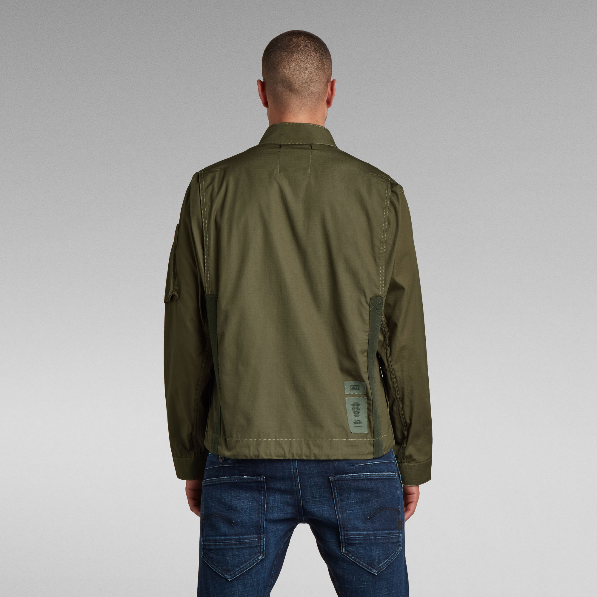 Sporty Slanted Pocket Indoor Jacket Green GStar RAW®