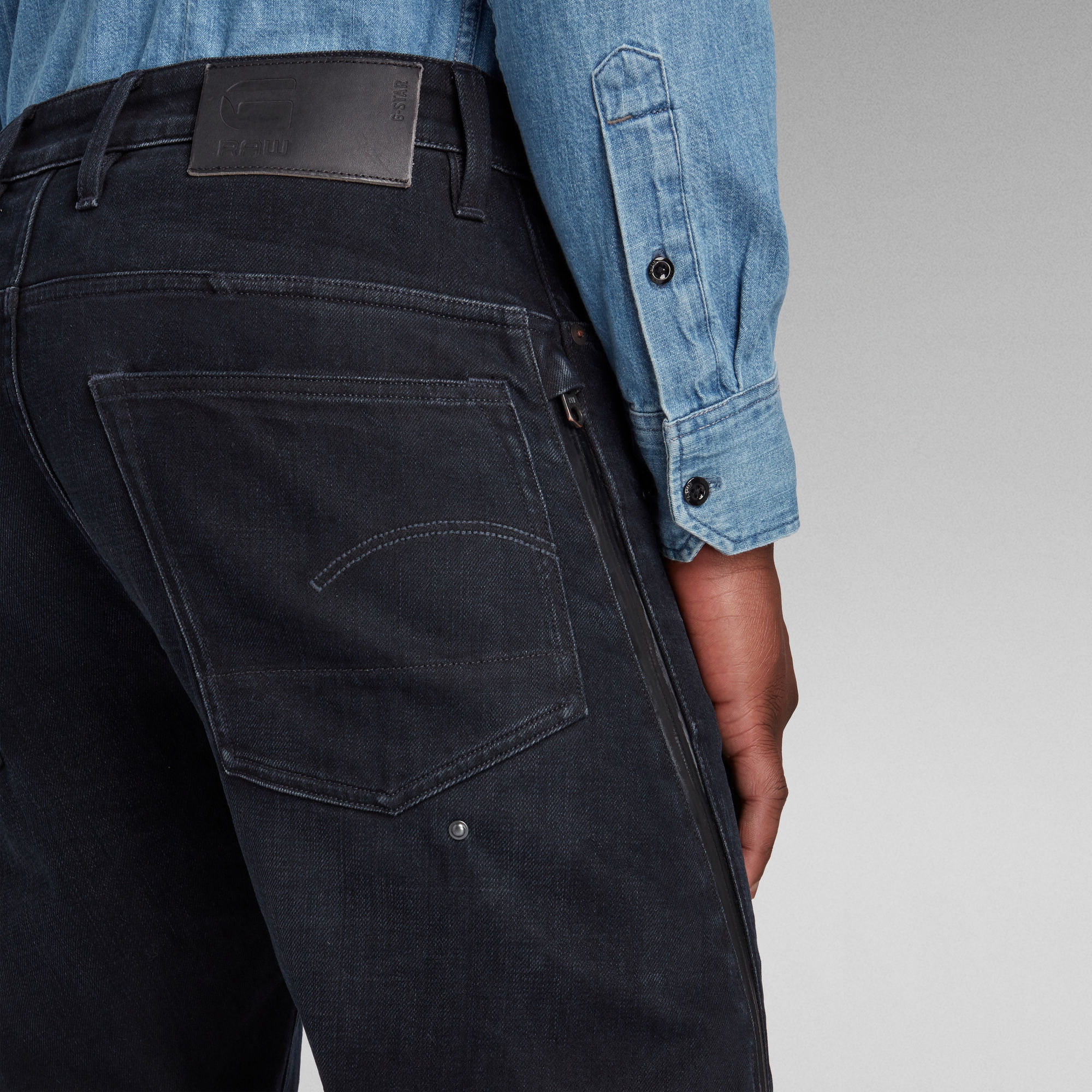 Citishield 3D Slim Tapered Jeans | Dark blue | G-Star RAW®