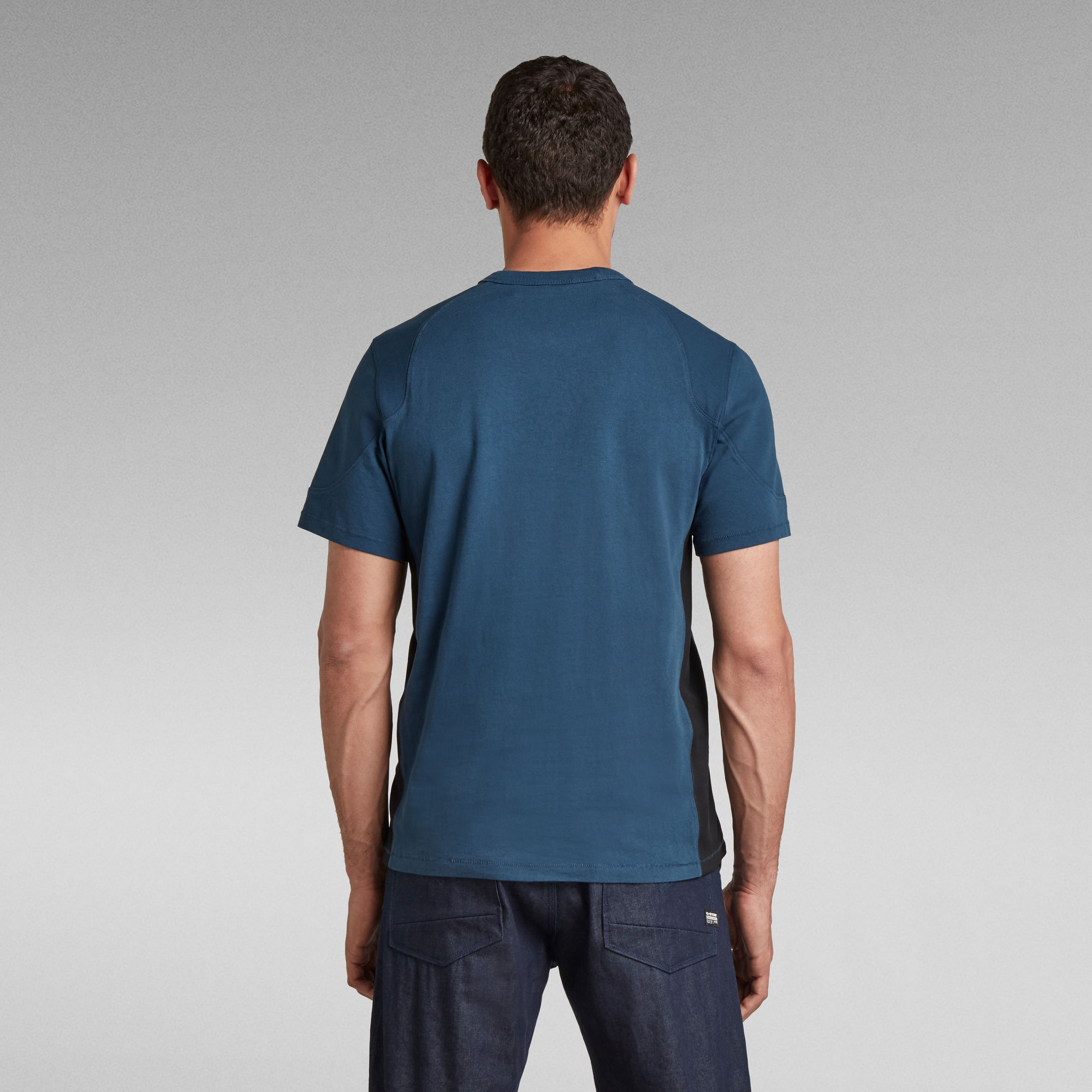 Moto Neoprene T-Shirt | Dark blue | G-Star RAW®