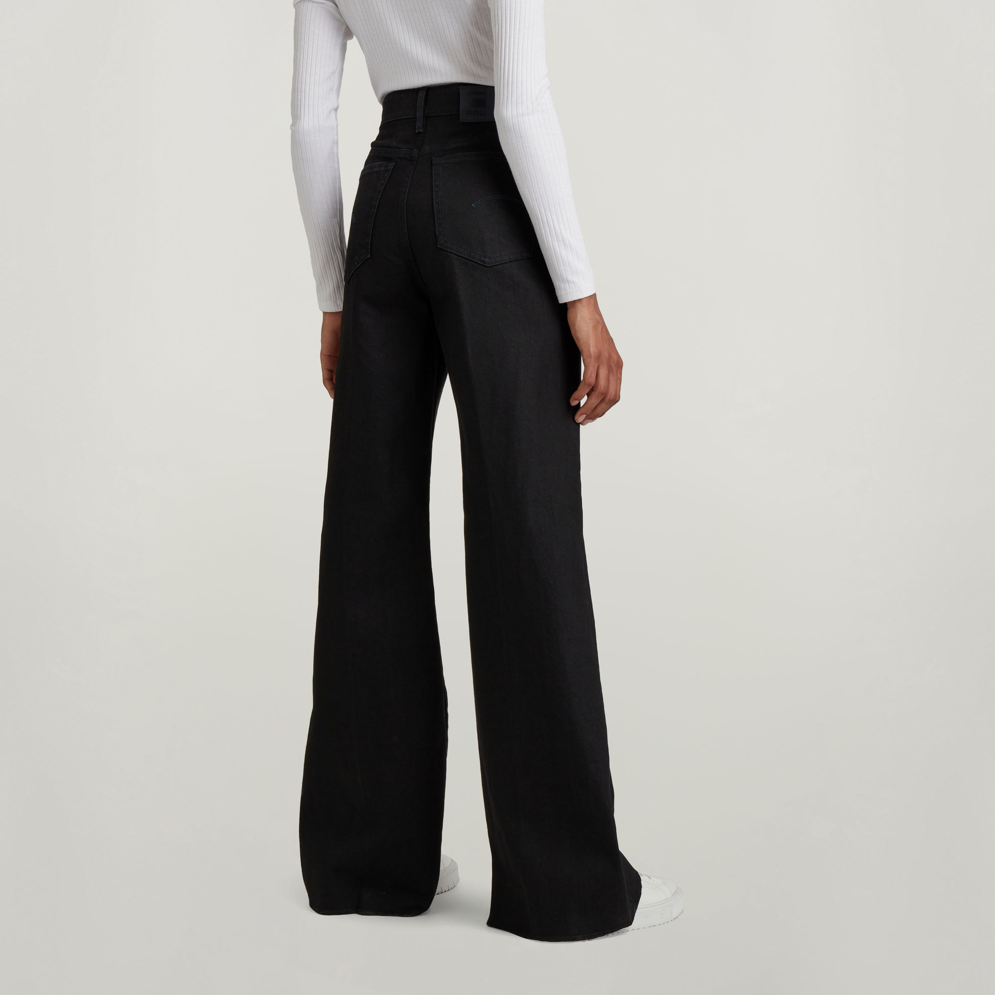 Deck Ultra High Wide Leg Jeans Black GStar RAW® Deck Ultra High Wide Leg Jeans Black GStar RAW®
