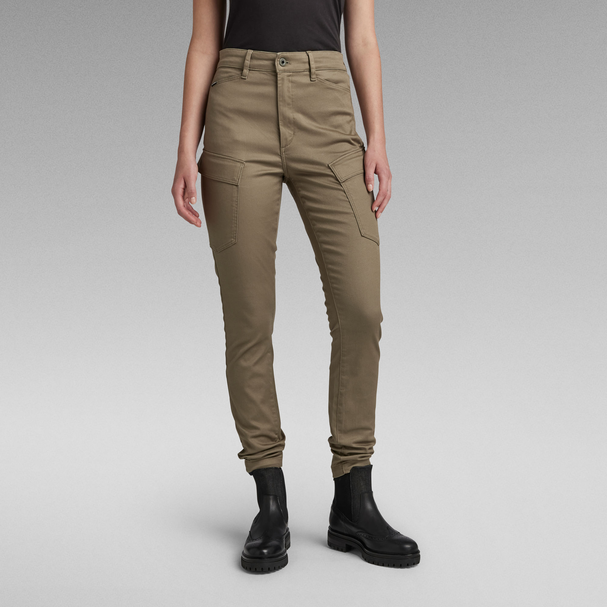 High G-Shape Cargo Skinny Pants | Green | G-Star RAW®