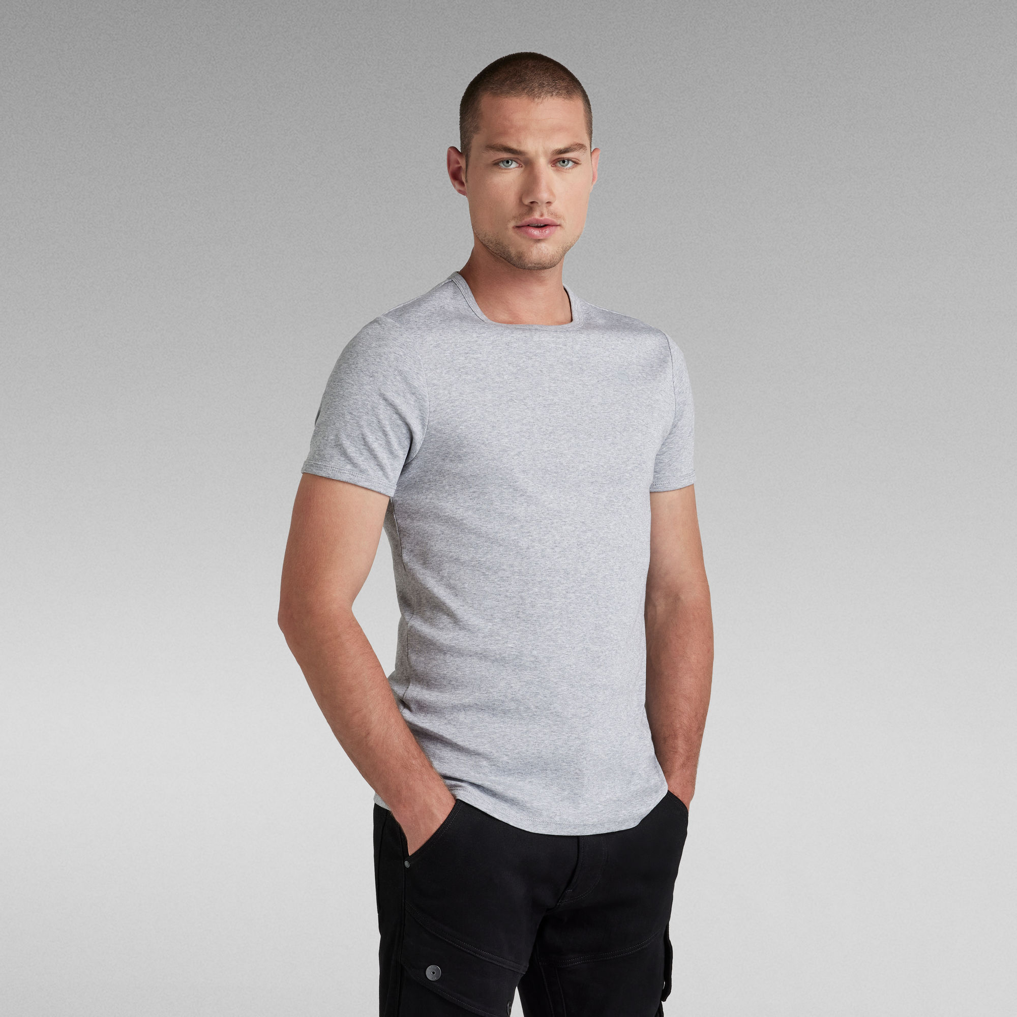 Base T-Shirt 2 Pack | Grey | G-Star RAW®