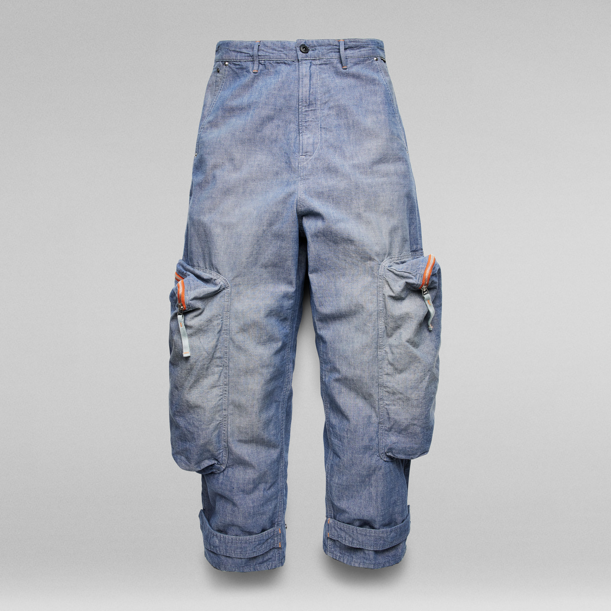 cargo pants light blue