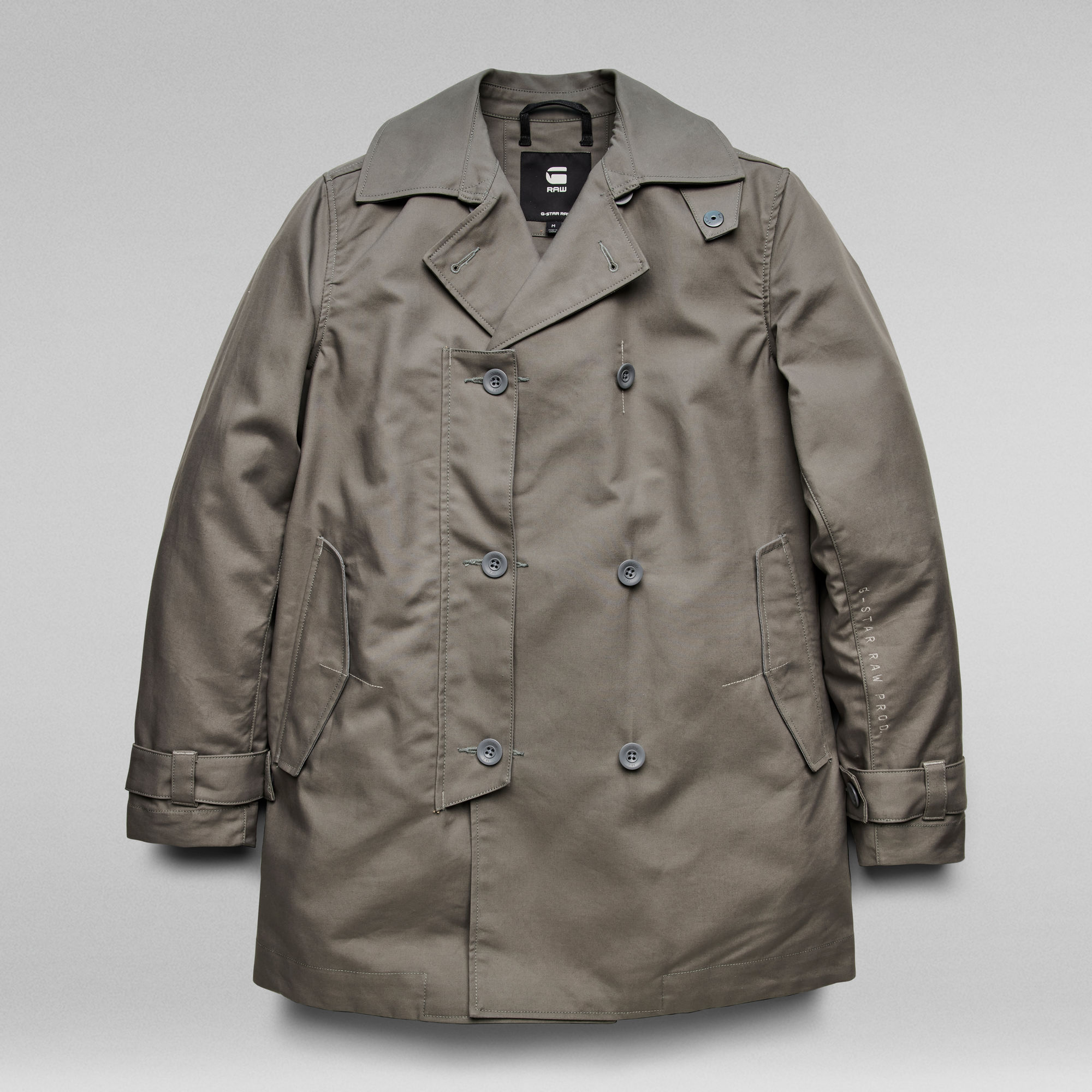 Double Breasted Trench | Grey | G-Star RAW®