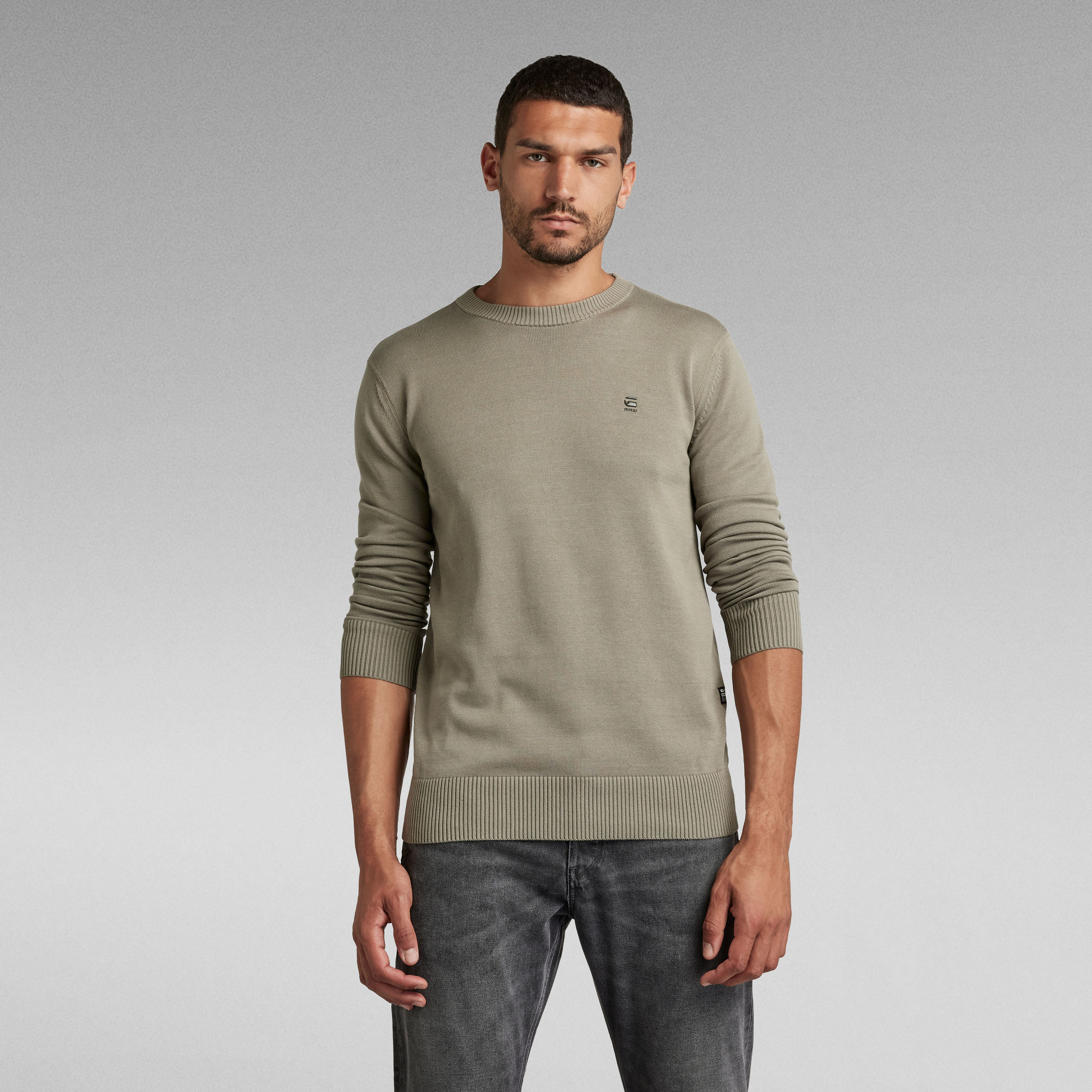 Core Knitted Sweater | Green | G-Star RAW®